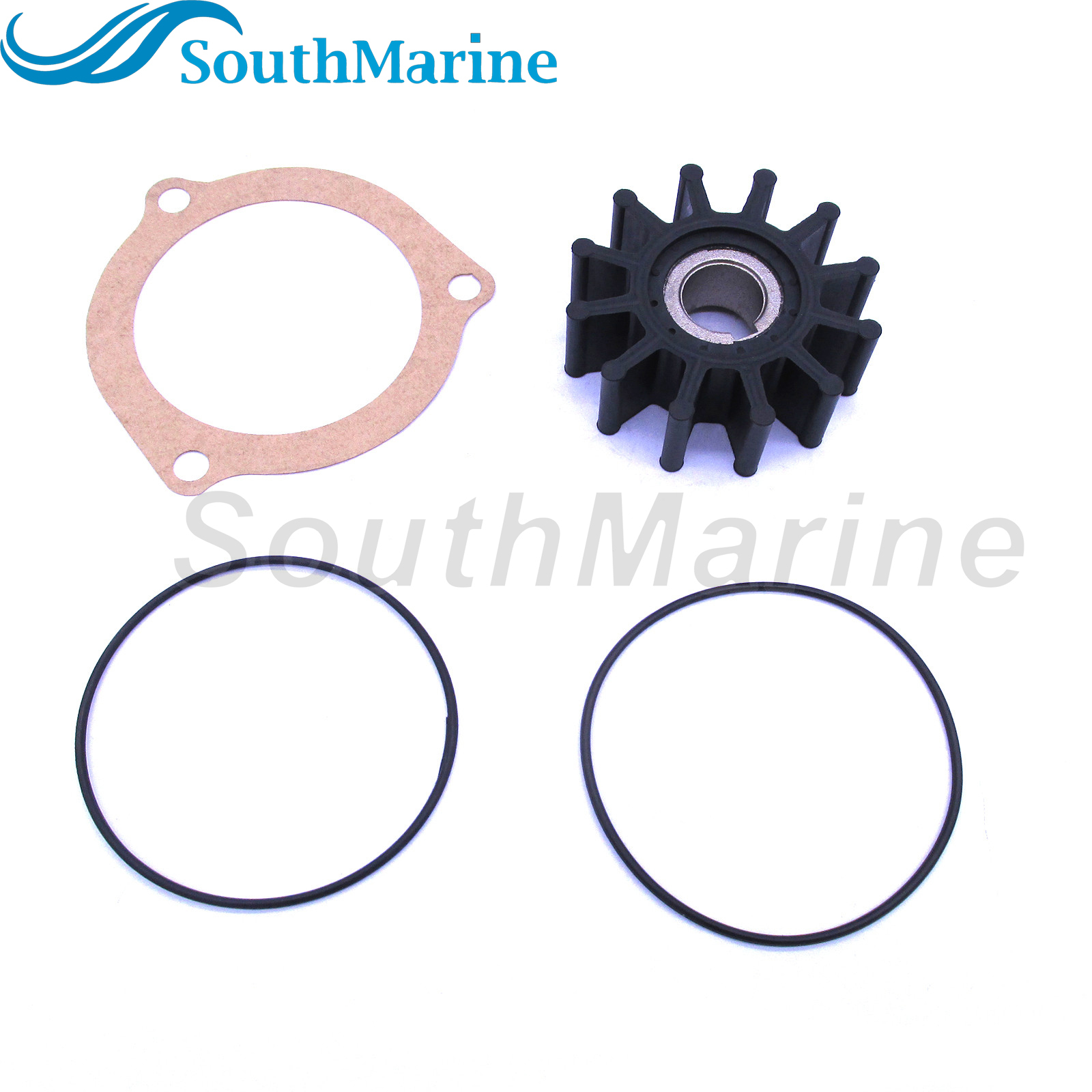 Flexible Water Pump Impeller for Sherwood 9000K 09000K 23-3303 / CEF 500165 / Onan 132-0271 / JMP 7172 / DJ Pump 09-106-1201