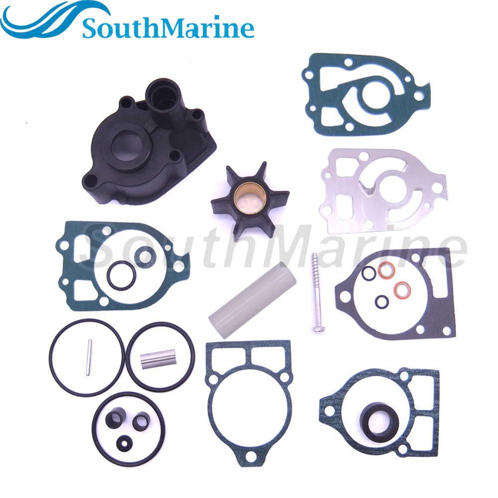 Water Pump Repair Kit with Housing 46-96148Q8/T8/A8 /A5 46-42579A4 46-44292A4 46-48747A3 for Mercury Mariner 80-225HP Outboard,for 18-3316/17 Sierra