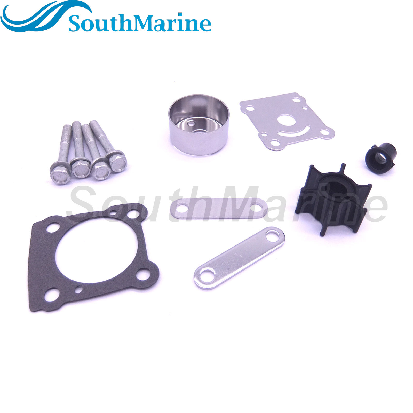 Boat Motor 6G1-W0078-01 6G1-W0078-A1 6N0-W0078-A0 Water Pump Repair Kit Without Housing for Yamaha 6HP 8HP Outboard Engine,for Sierra Marine 18-3460