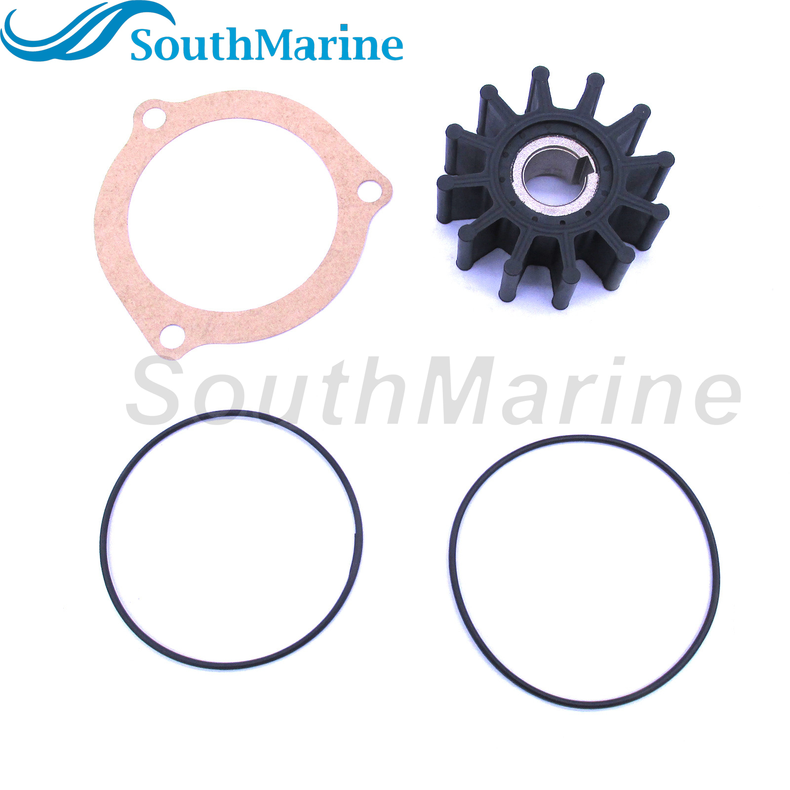 Flexible Water Pump Impeller for Sherwood 9000K 09000K 23-3303 / CEF 500165 / Onan 132-0271 / JMP 7172 / DJ Pump 09-106-1201
