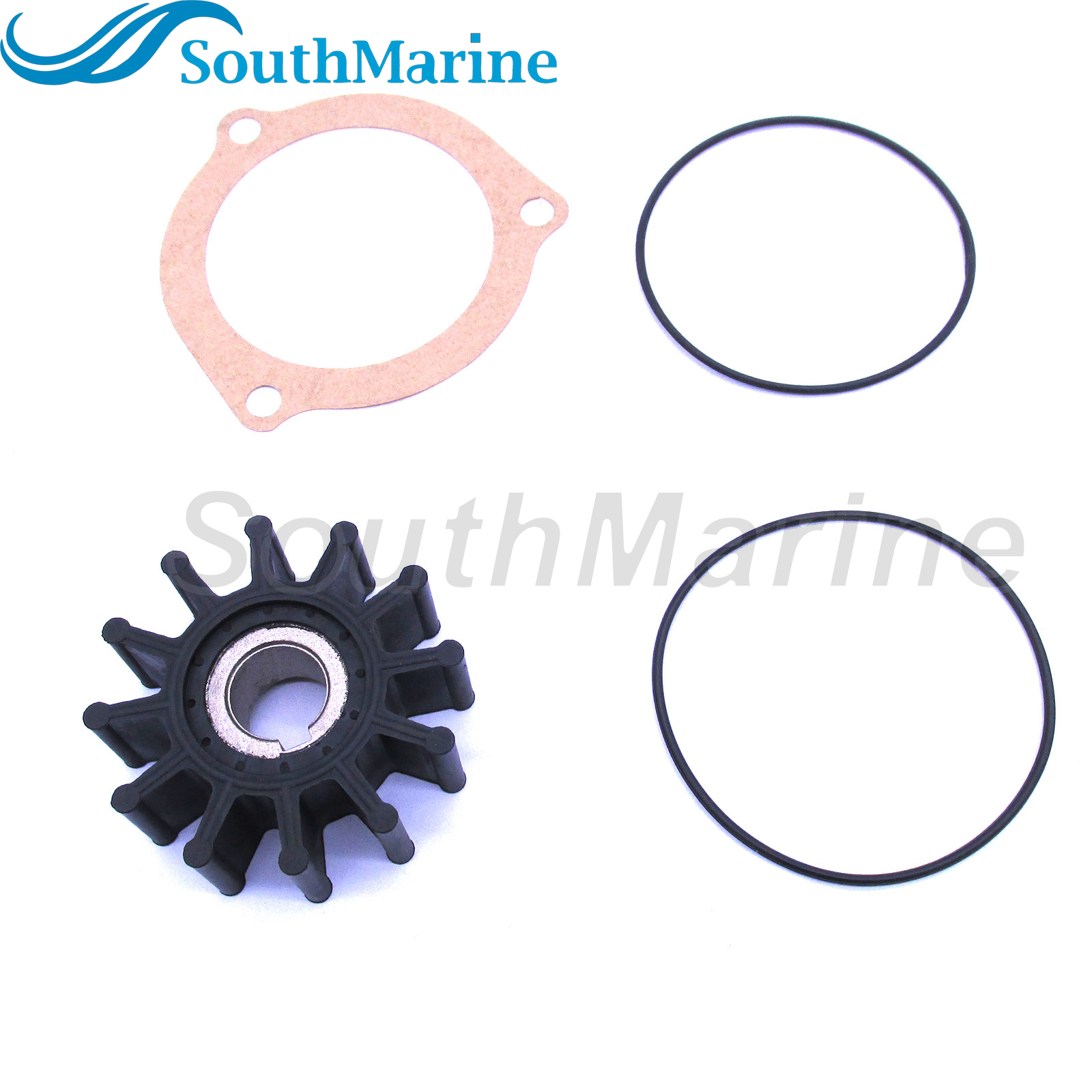 Flexible Water Pump Impeller for Sherwood 9000K 09000K 23-3303 / CEF 500165 / Onan 132-0271 / JMP 7172 / DJ Pump 09-106-1201