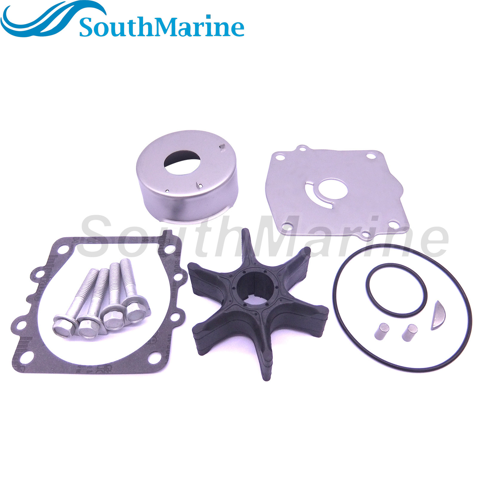 Boat Engine 6N6-W0078-00 6N6-W0078-01 6N6-W0078-02 Water Pump Repair Kit Without Housing for Yamaha 115HP 130HP Outboard,for Sierra Marine 18-3312