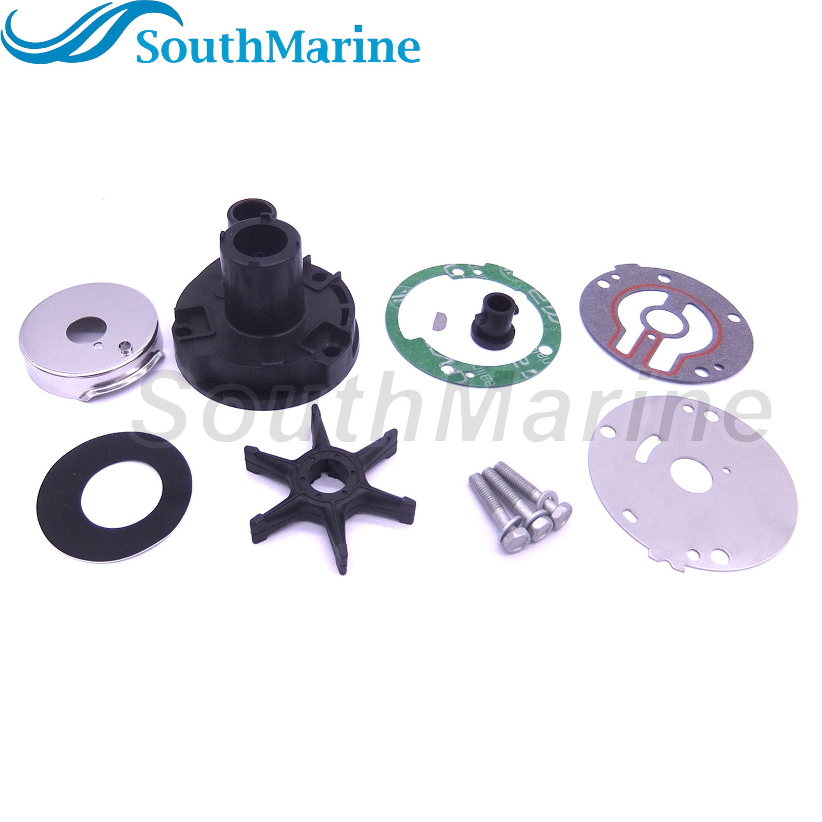 Boat Motor 95661T Water Pump Repair Kit with Housing for Mercury Mariner 25HP 30HP Outboard Engine,for Sierra Marine 18-3427
