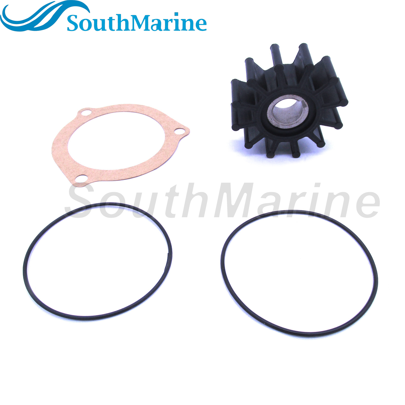 Flexible Water Pump Impeller for Sherwood 9000K 09000K 23-3303 / CEF 500165 / Onan 132-0271 / JMP 7172 / DJ Pump 09-106-1201