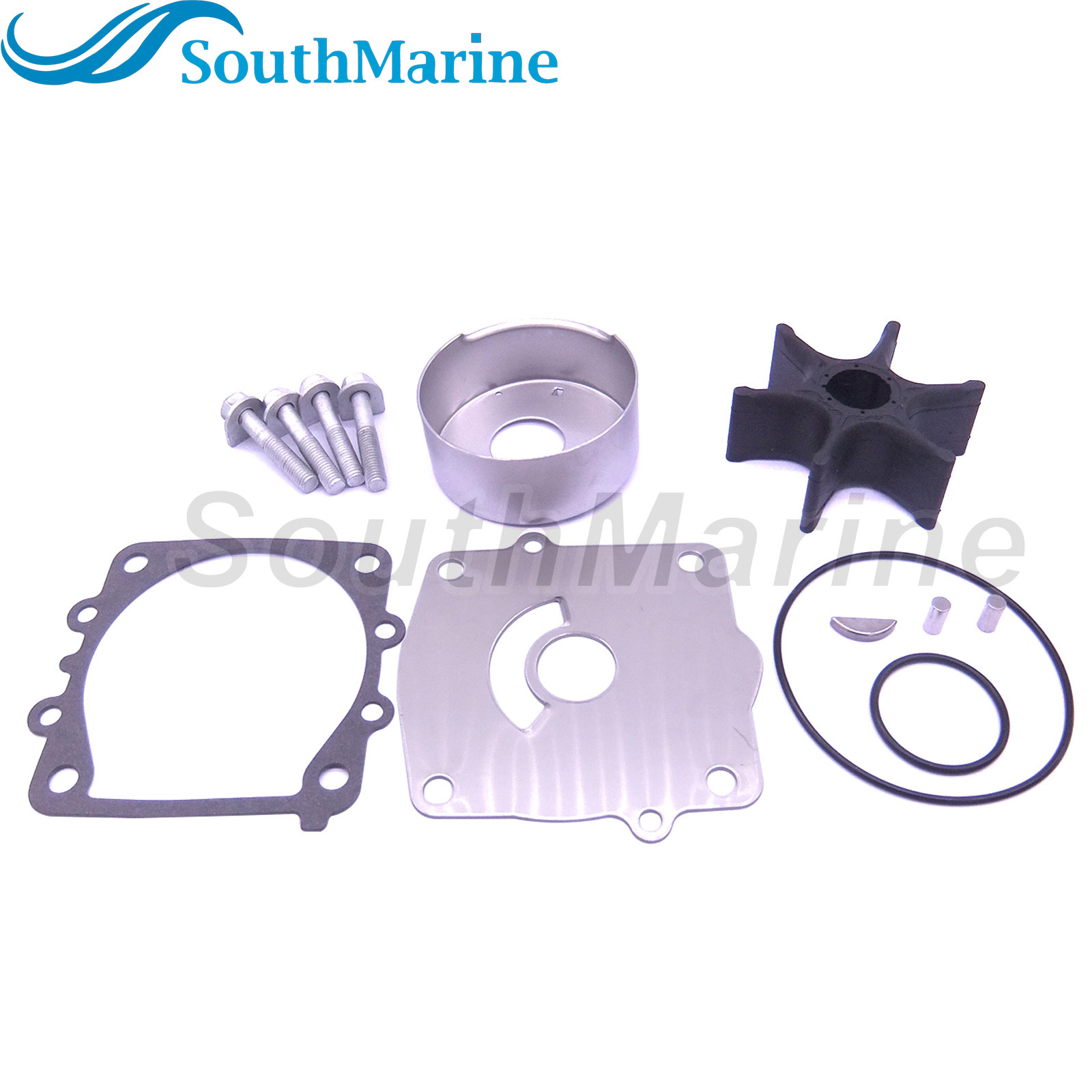 Boat Motor 888687A1 Water Pump Repair Kit with Housing for Mercury Mariner 225HP Outboard Engine,for Sierra Marine 18-3395