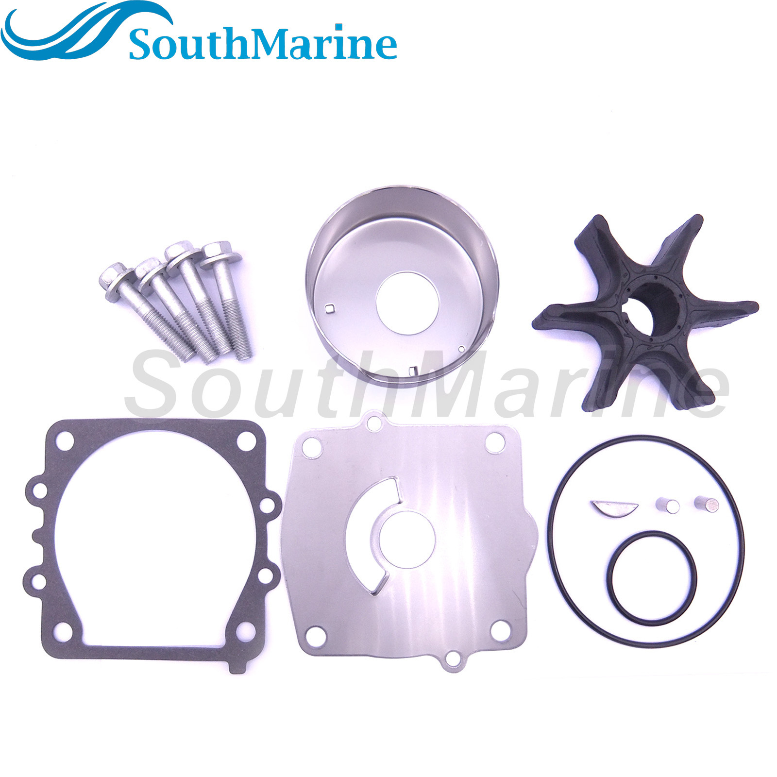 Boat Motor 888687A1 Water Pump Repair Kit with Housing for Mercury Mariner 225HP Outboard Engine,for Sierra Marine 18-3395