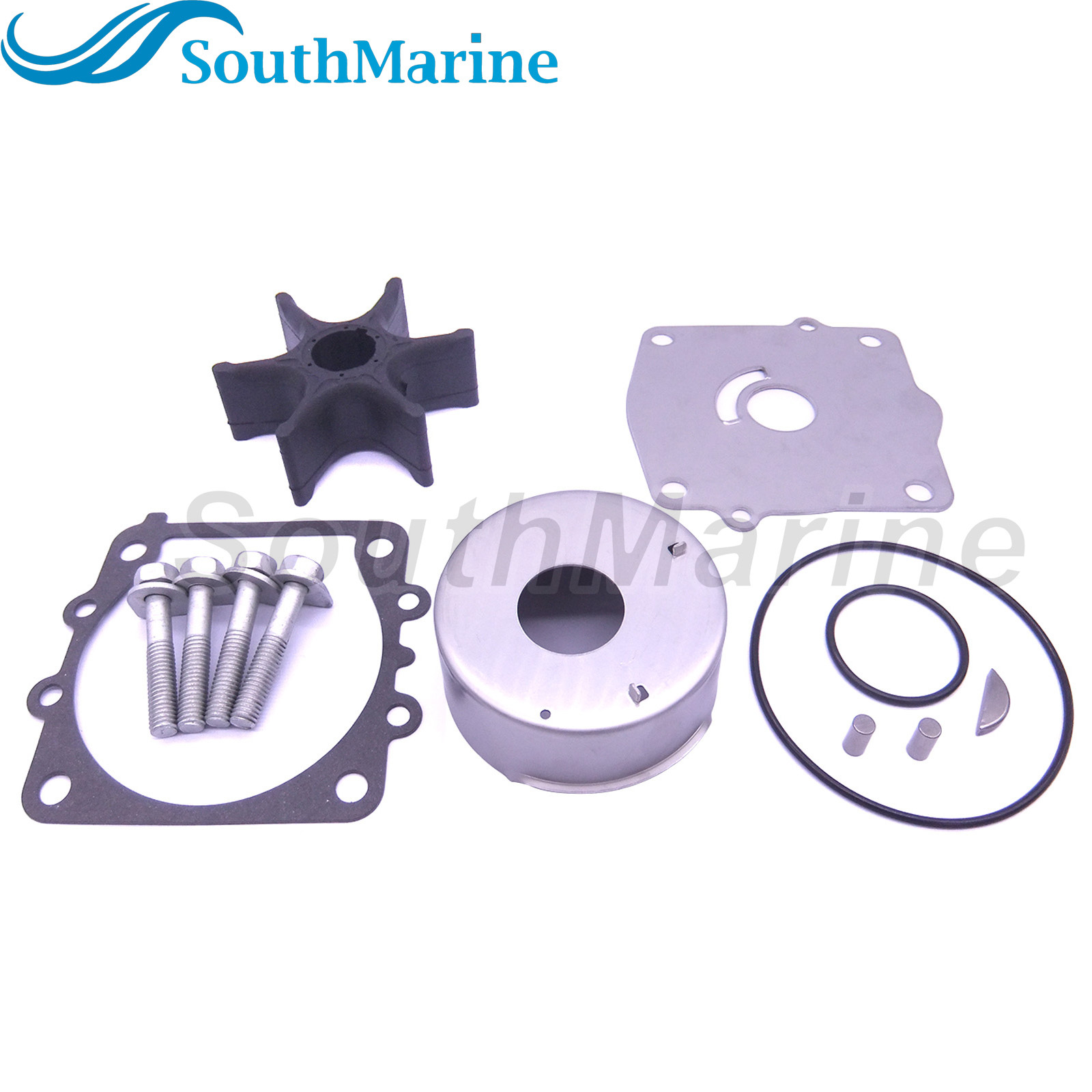 Boat Engine 6N6-W0078-00 6N6-W0078-01 6N6-W0078-02 Water Pump Repair Kit Without Housing for Yamaha 115HP 130HP Outboard,for Sierra Marine 18-3312