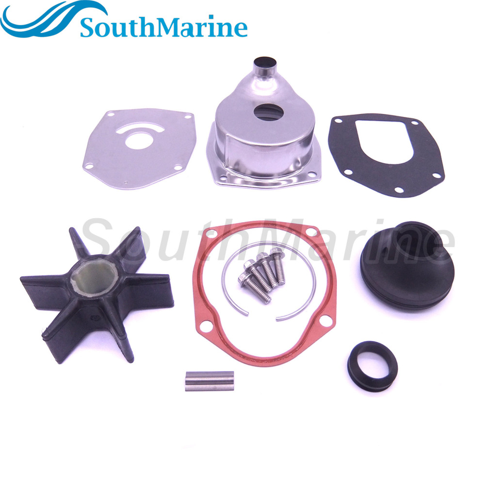 Boat Motor 817275A09 Water Pump Repair Kit with Housing for Mercury Mariner 135HP-300HP Outboard Engine,for Sierra Marine 18-3407