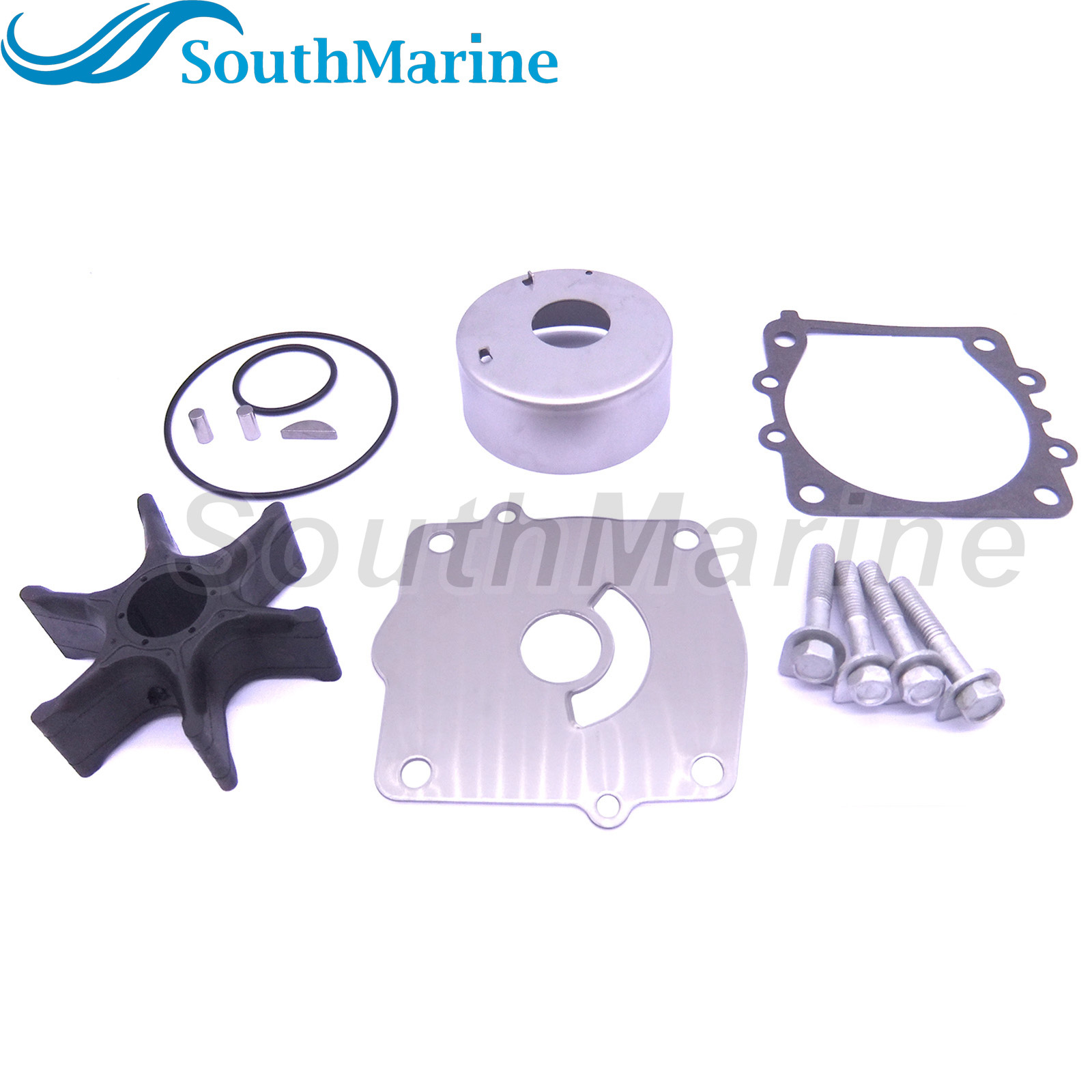 Boat Motor 888687A1 Water Pump Repair Kit with Housing for Mercury Mariner 225HP Outboard Engine,for Sierra Marine 18-3395