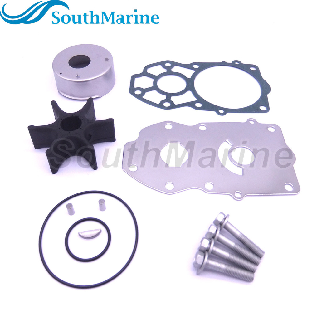 Boat Motor 6CB-W0078-00 Water Pump Repair Kit Without Housing for Yamaha 200HP 225HP 250HP Outboard Engine, 18-3474 Sierra Marine