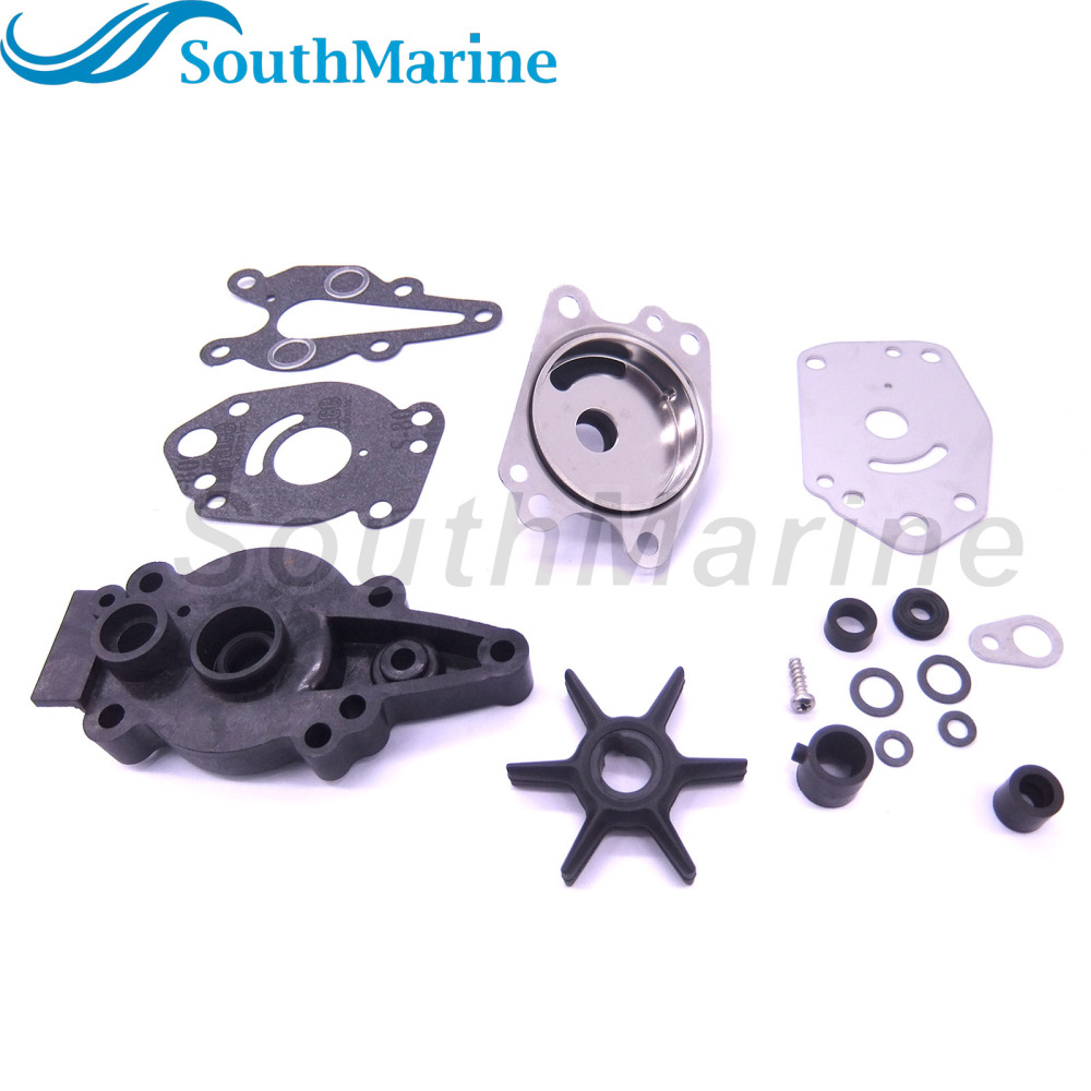 Boat Motor 46-42089A3 46-42089A4 46-42089A5 Water Pump Repair Kit with Housing for Mercury Mariner 6HP 8HP 9.9HP 10HP 13.5HP 15HP Outboard Engine