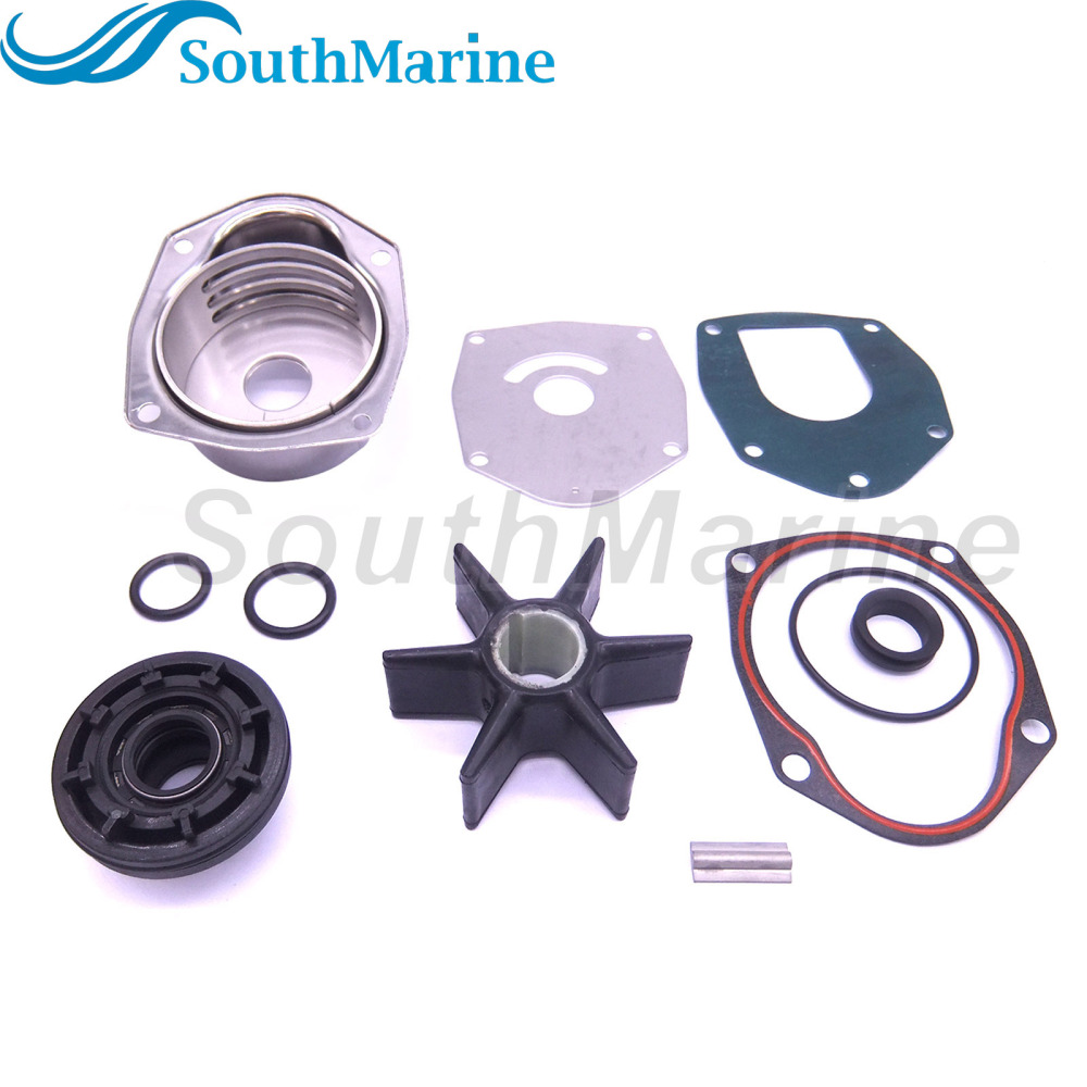 Boat Motor 817275A5 Water Pump Repair Kit with Housing for Mercury Mariner 3.0L EFI DFI 200HP 225HP 250HP 300HP Outboard Engine