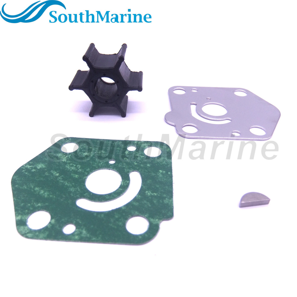 Boat Motor 17400-93951 Water Pump Repair Kit Without Housing for Suzuki 9.9HP 15HP Outboard Engine,for Sierra Marine 18-3256