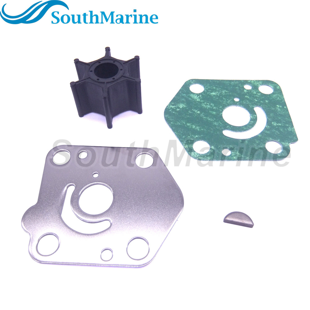 Boat Motor 17400-93951 Water Pump Repair Kit Without Housing for Suzuki 9.9HP 15HP Outboard Engine,for Sierra Marine 18-3256