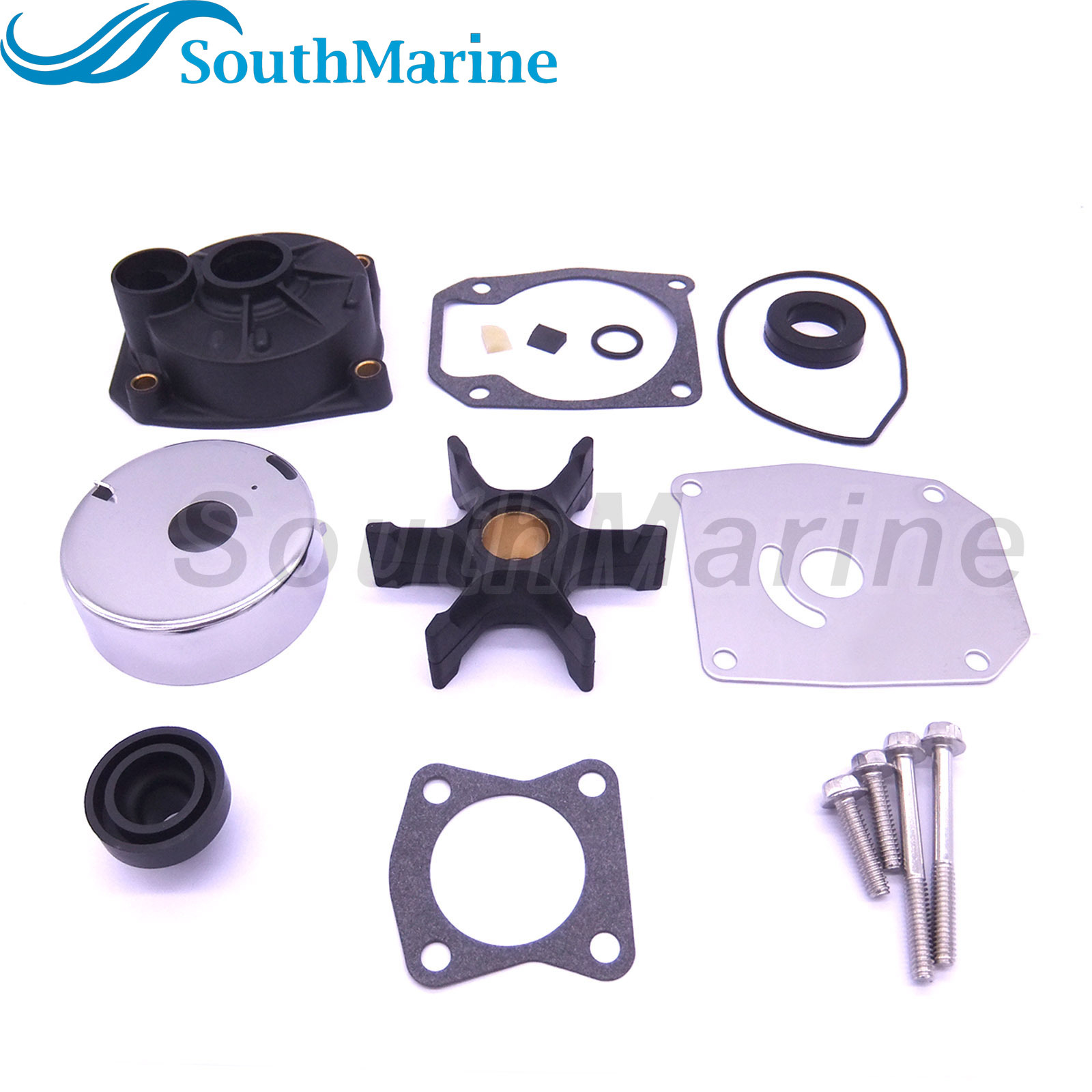 Boat Motor 5000308 Water Pump Repair Kit with Housing for Evinrude Johnson OMC BRP 40HP 50HP 55HP 60HP Outboard Engine