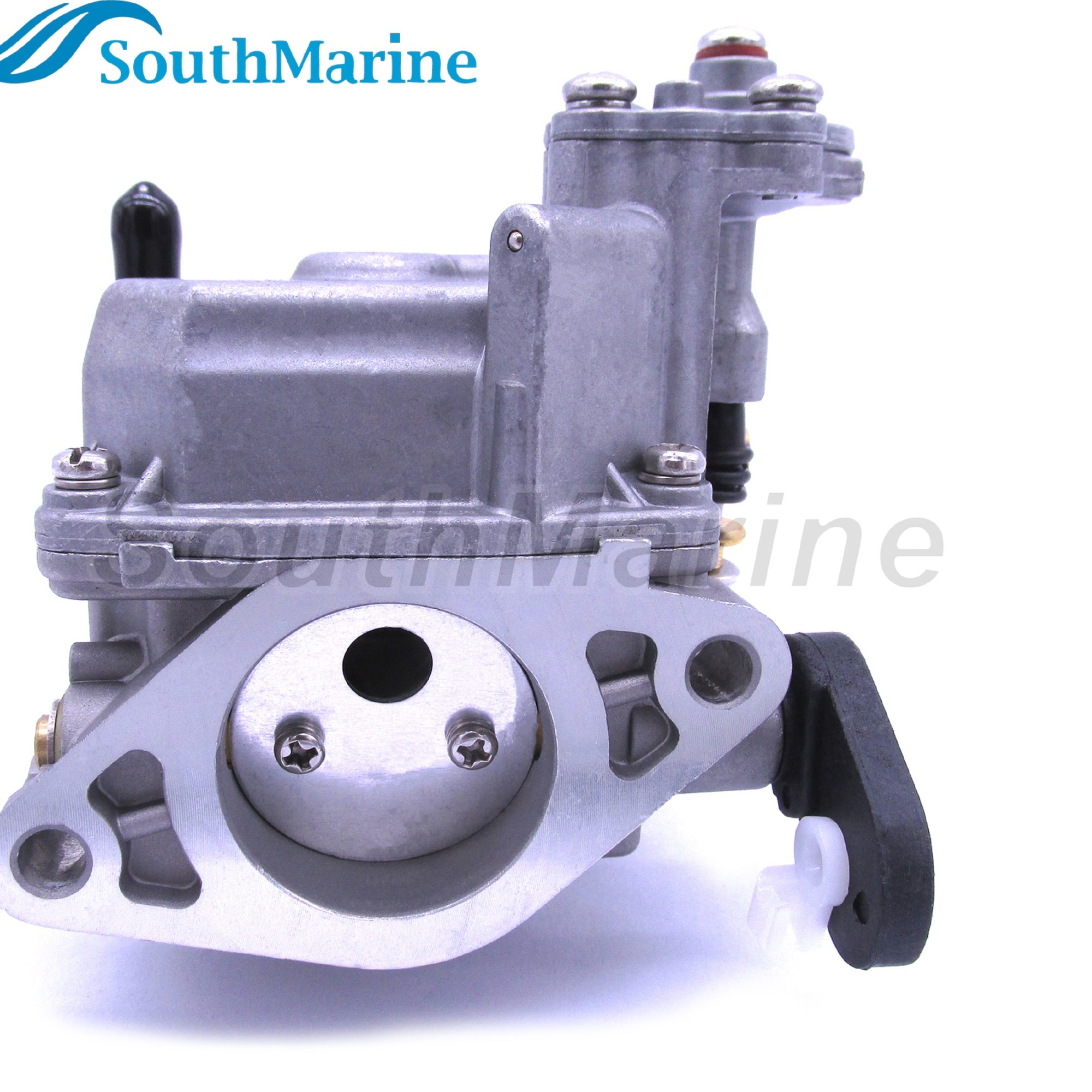 Boat Engine Carbs Carburetor Assy 66M-14301-11 66M-14301-00 66M-14301-00 6D4-14301-00 for Yamaha 4-stroke 15hp F15 Outboard,Handle Starter