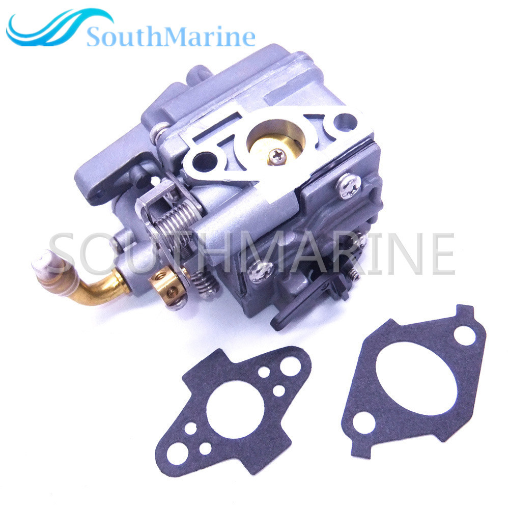 Boat Engine 69M-14301-10 69M-14301-11 69M-14301-12 18-34604 Carburetor Carb Assy and 69M-E3645-A0 69M-E3646-A0 Gaskets for Yamaha 4-Stroke F2.5