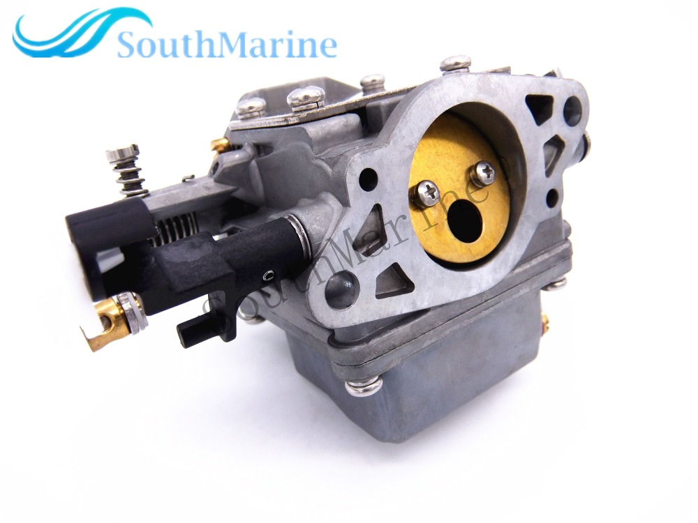 Boat Motor Carbs Carburetor 63V-14301-10-00 63V-14301-00 for Yamaha Parsun Hidea 2-Stroke 9.9hp 15hp Outboard Engine, fit Sierra Marine 18-34603