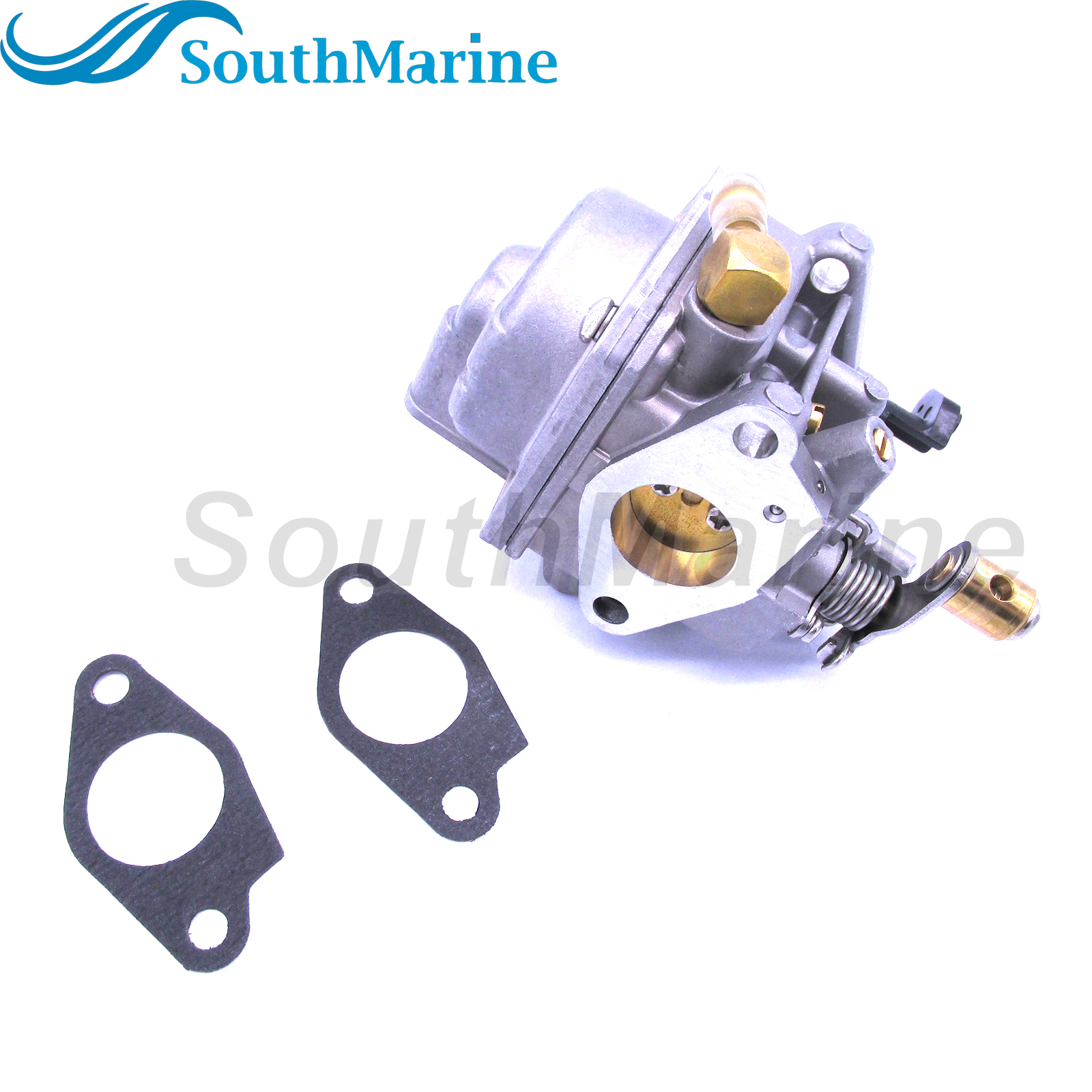 Boat Motor 6BX-14301-10 6BX-14301-11 6BX-14301-00 Carburetor Assy and 6BX-E3646-00 6EE-E3646-00 Gaskets (2 pcs) for Yamaha 4-stroke F6 Outboard Engine