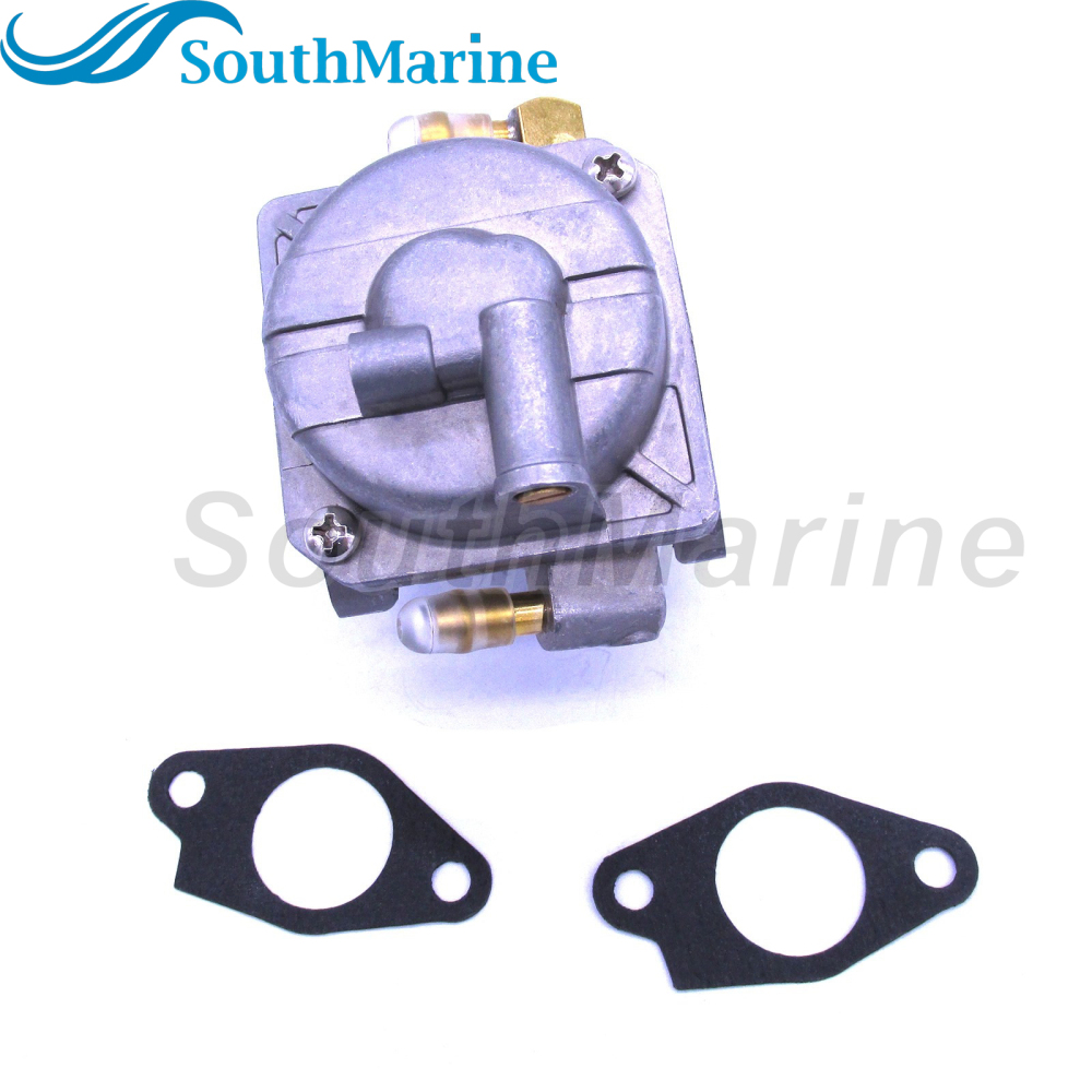 Boat Motor 6BX-14301-10 6BX-14301-11 6BX-14301-00 Carburetor Assy and 6BX-E3646-00 6EE-E3646-00 Gaskets (2 pcs) for Yamaha 4-stroke F6 Outboard Engine