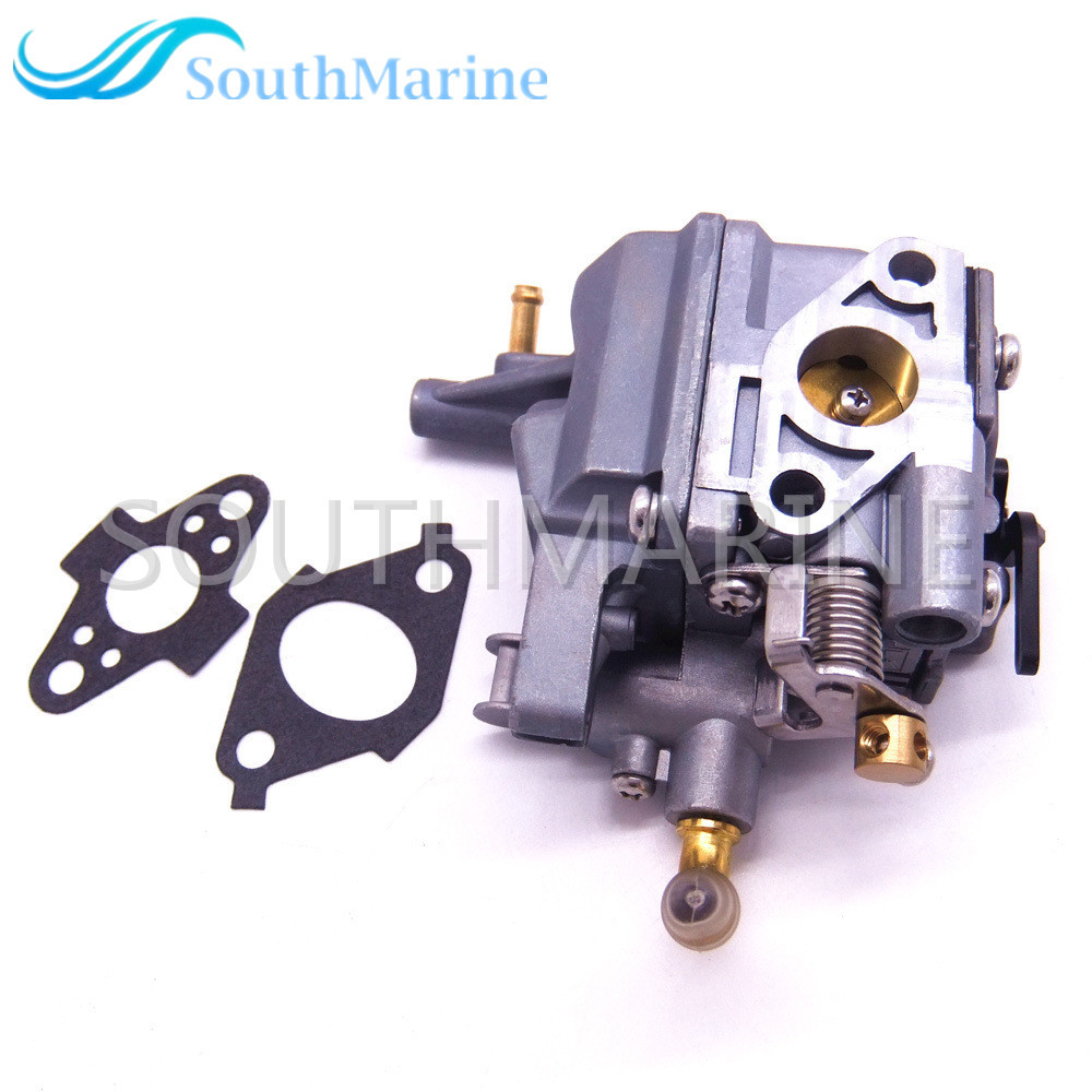 Boat Engine 69M-14301-10 69M-14301-11 69M-14301-12 18-34604 Carburetor Carb Assy and 69M-E3645-A0 69M-E3646-A0 Gaskets for Yamaha 4-Stroke F2.5