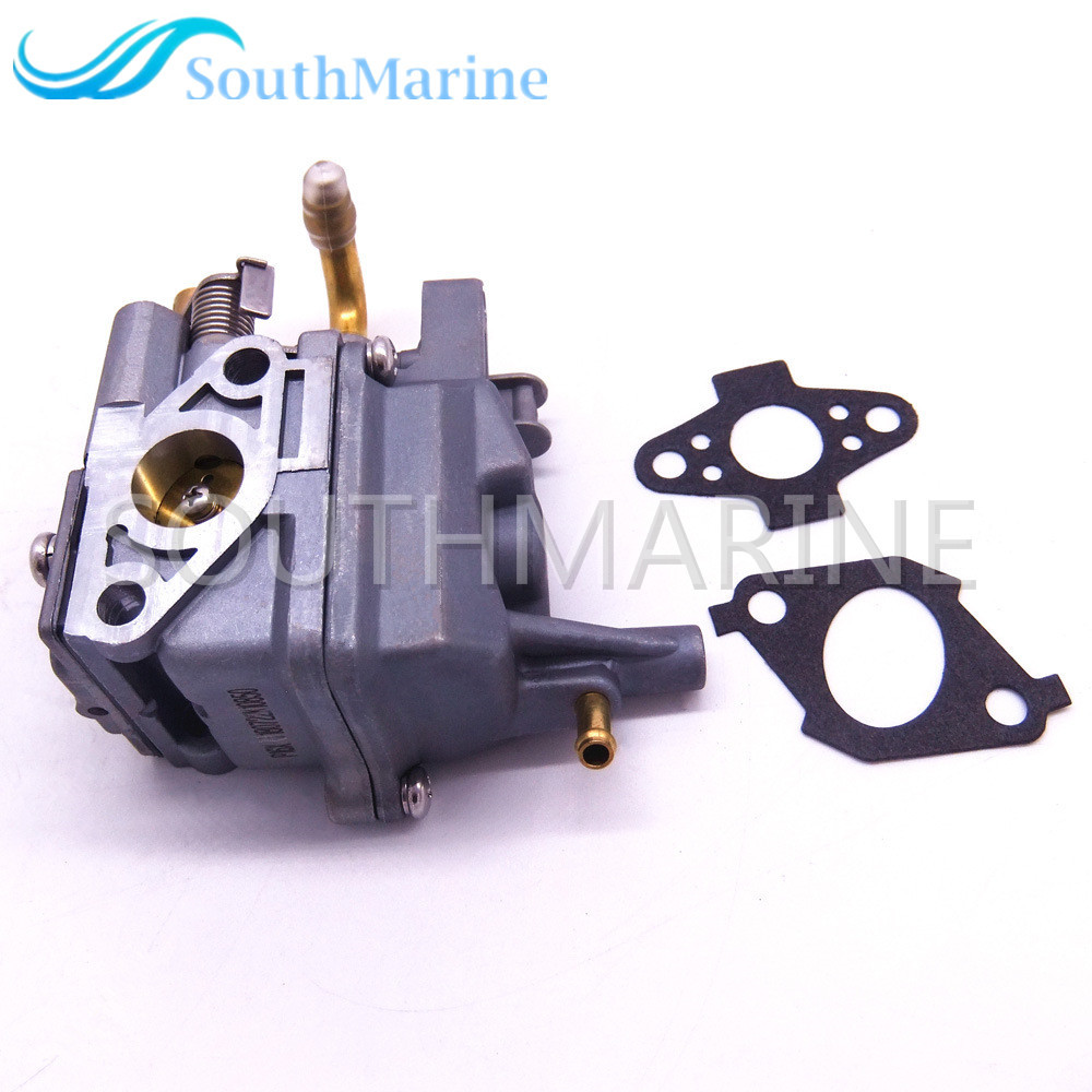 Boat Engine 69M-14301-10 69M-14301-11 69M-14301-12 18-34604 Carburetor Carb Assy and 69M-E3645-A0 69M-E3646-A0 Gaskets for Yamaha 4-Stroke F2.5