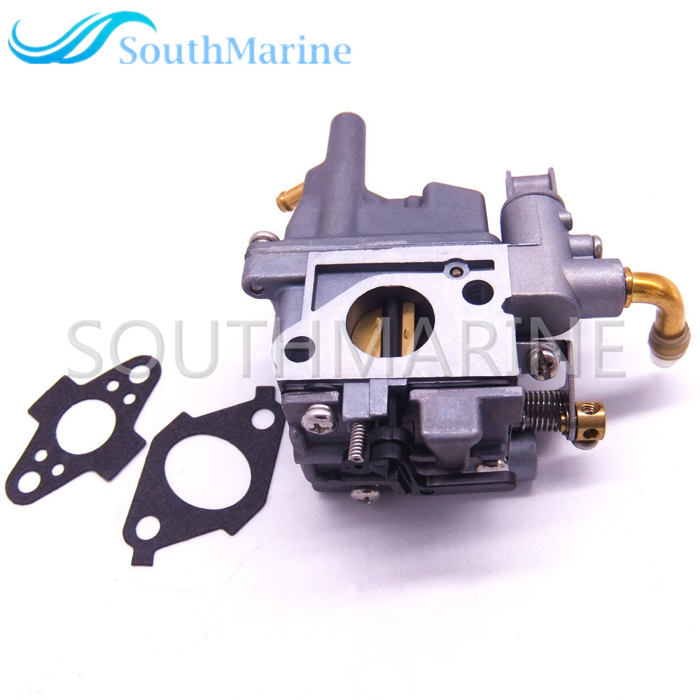 Boat Engine 69M-14301-10 69M-14301-11 69M-14301-12 18-34604 Carburetor Carb Assy and 69M-E3645-A0 69M-E3646-A0 Gaskets for Yamaha 4-Stroke F2.5