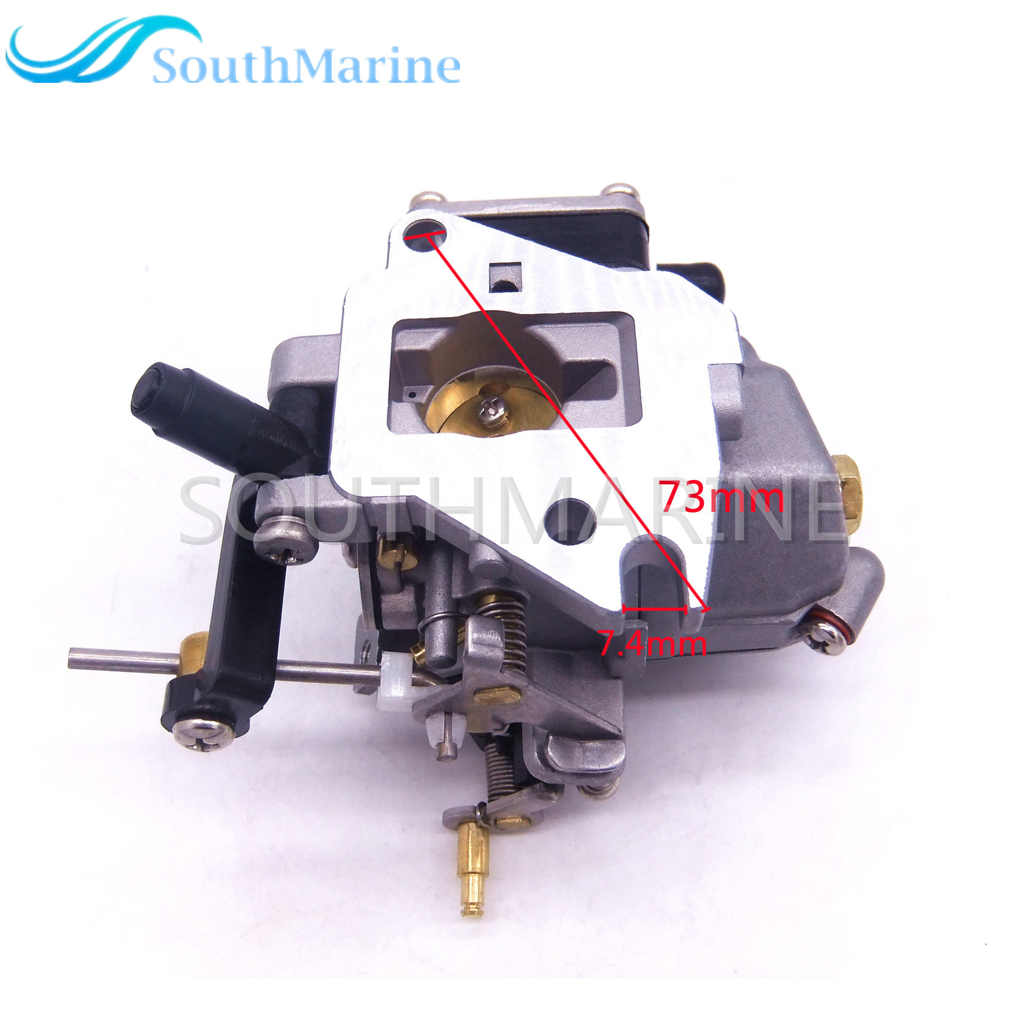 Boat Engine 6E8-14301-00/01/02/03/04/05 6E7-14301-00/01/02/03/04 684-14301-40/41/42/43/44/52/53 Carburetor Carbs Assy for Yamaha 2-Stroke 9.9hp 15hp