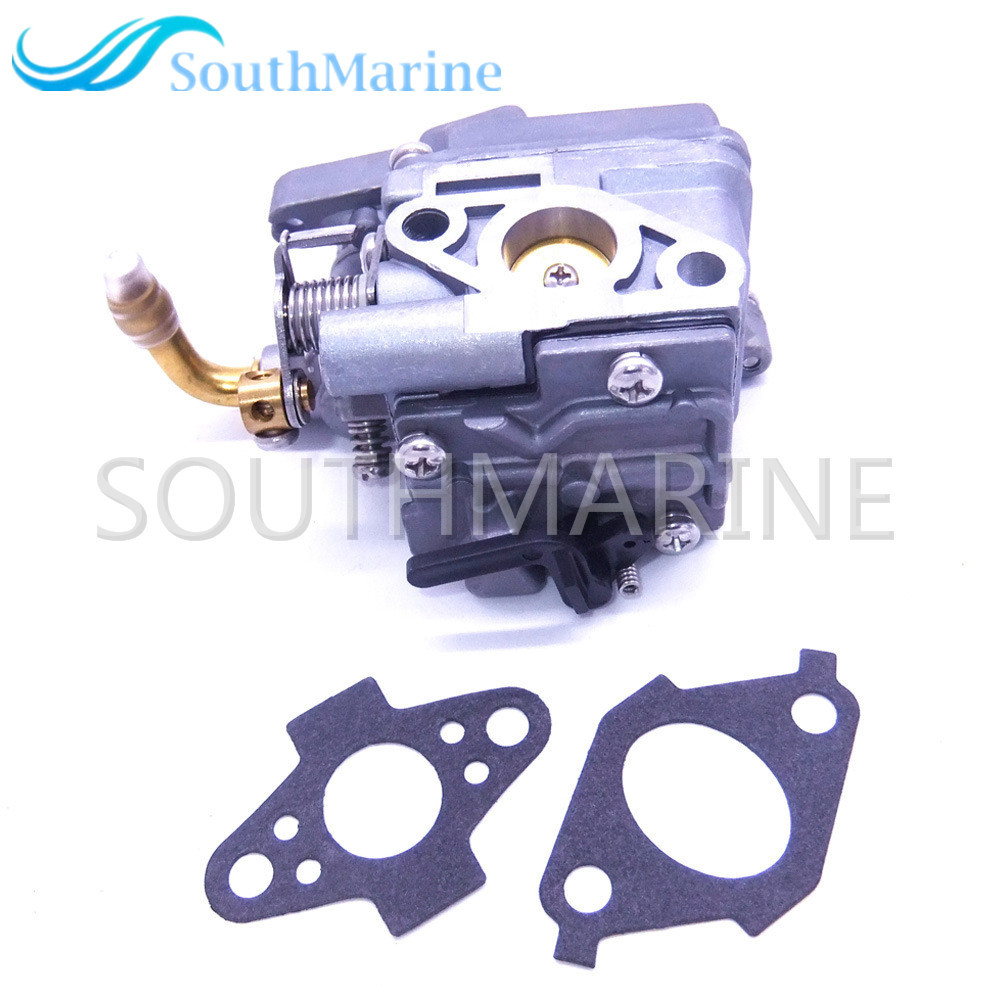 Boat Engine 69M-14301-10 69M-14301-11 69M-14301-12 18-34604 Carburetor Carb Assy and 69M-E3645-A0 69M-E3646-A0 Gaskets for Yamaha 4-Stroke F2.5