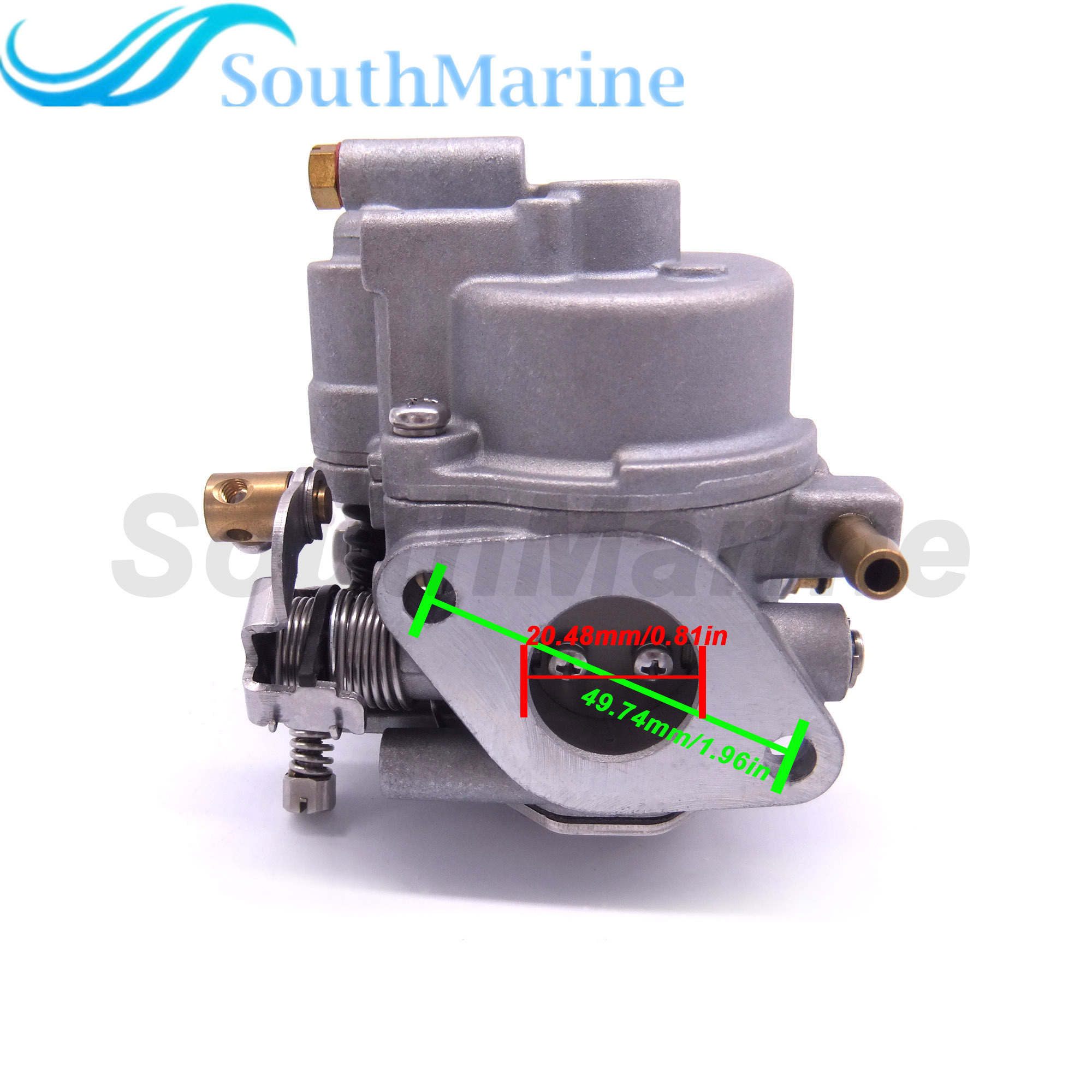 Outboard Motor 6AU-14301-40 6AU-14301-41 6AU-14301-30 6AU-14301-31 Carbs Carburetor Assy for Yamaha T9.9G F9.9F 9.9HP Boat Engine, Electric Start