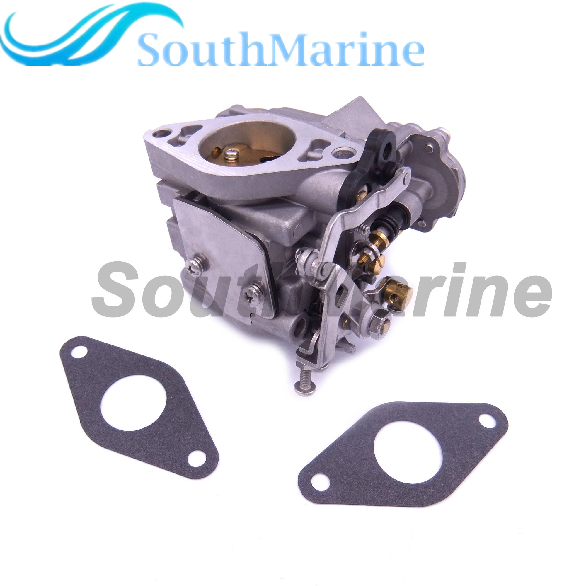 Boat Engine 3303-895110T01 3303-895110T11 3303-8M0104462 1300-8M0167272 Carburetor Assy and 27-835383001 Gaskets for Mercury Mariner 8/9.9HP Outboard
