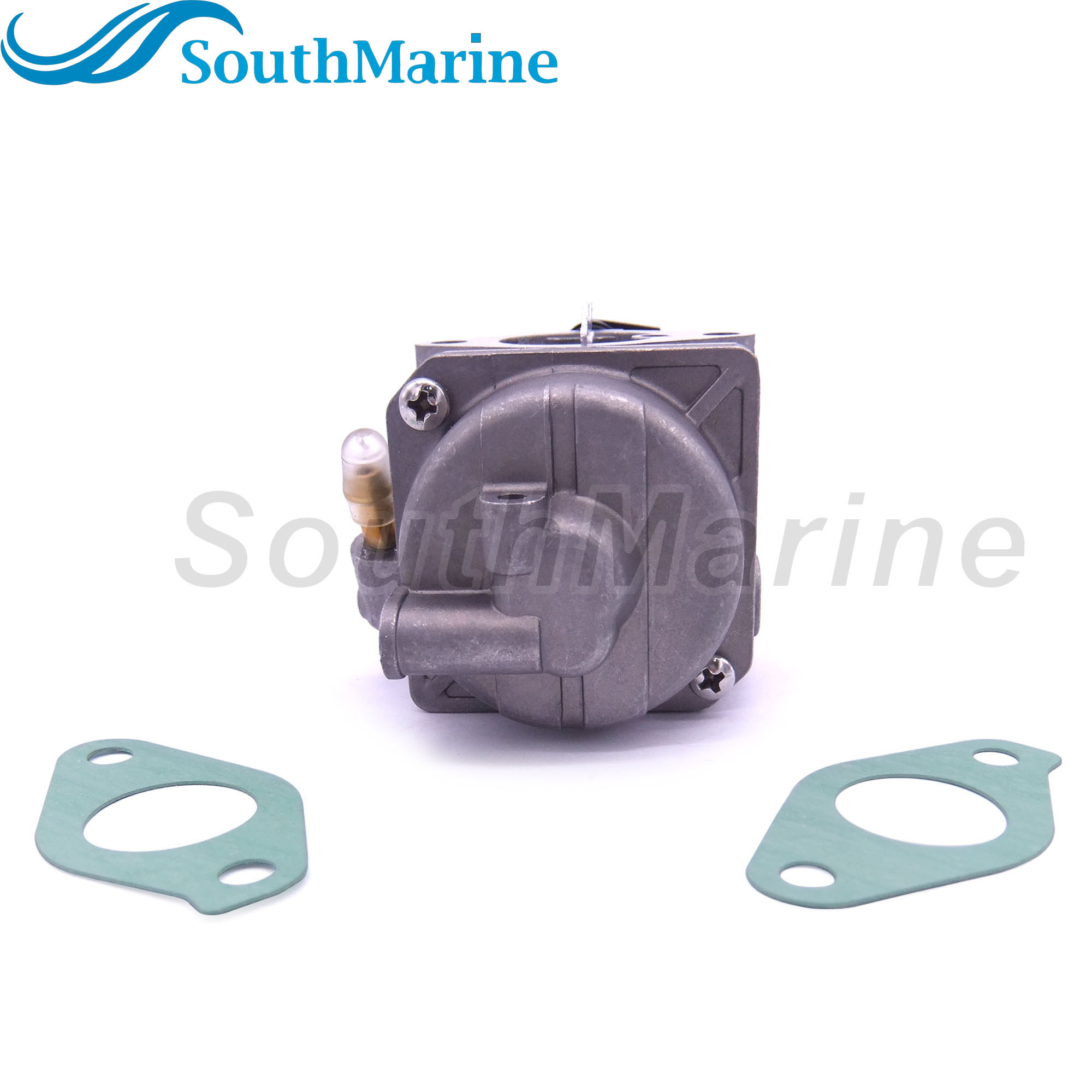 Boat Engine 3R1-03200-1/0 3AS-03200-0 3R1032001M/0M Carburetor Assy and 3H6-02011-0 3H6020110M Gasket for Tohatsu Nissan 4/5HP MFS5 NFS5 A2 B Outboard