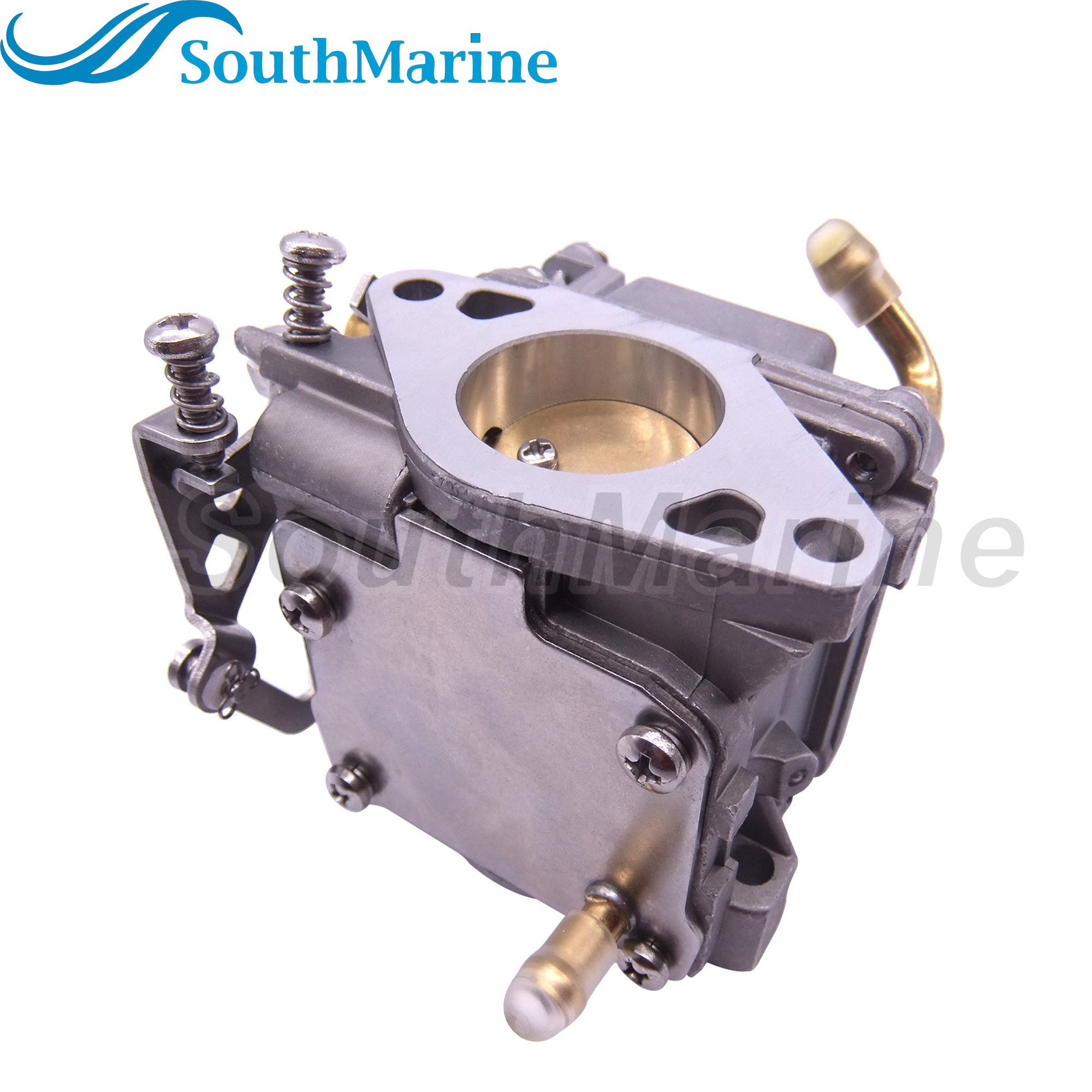 Boat Motor 853720T15 853720T21 8M0109535 Carburetor Assembly for Mercury Mariner Outboard Engine 15HP 4-Stroke, Remote Model