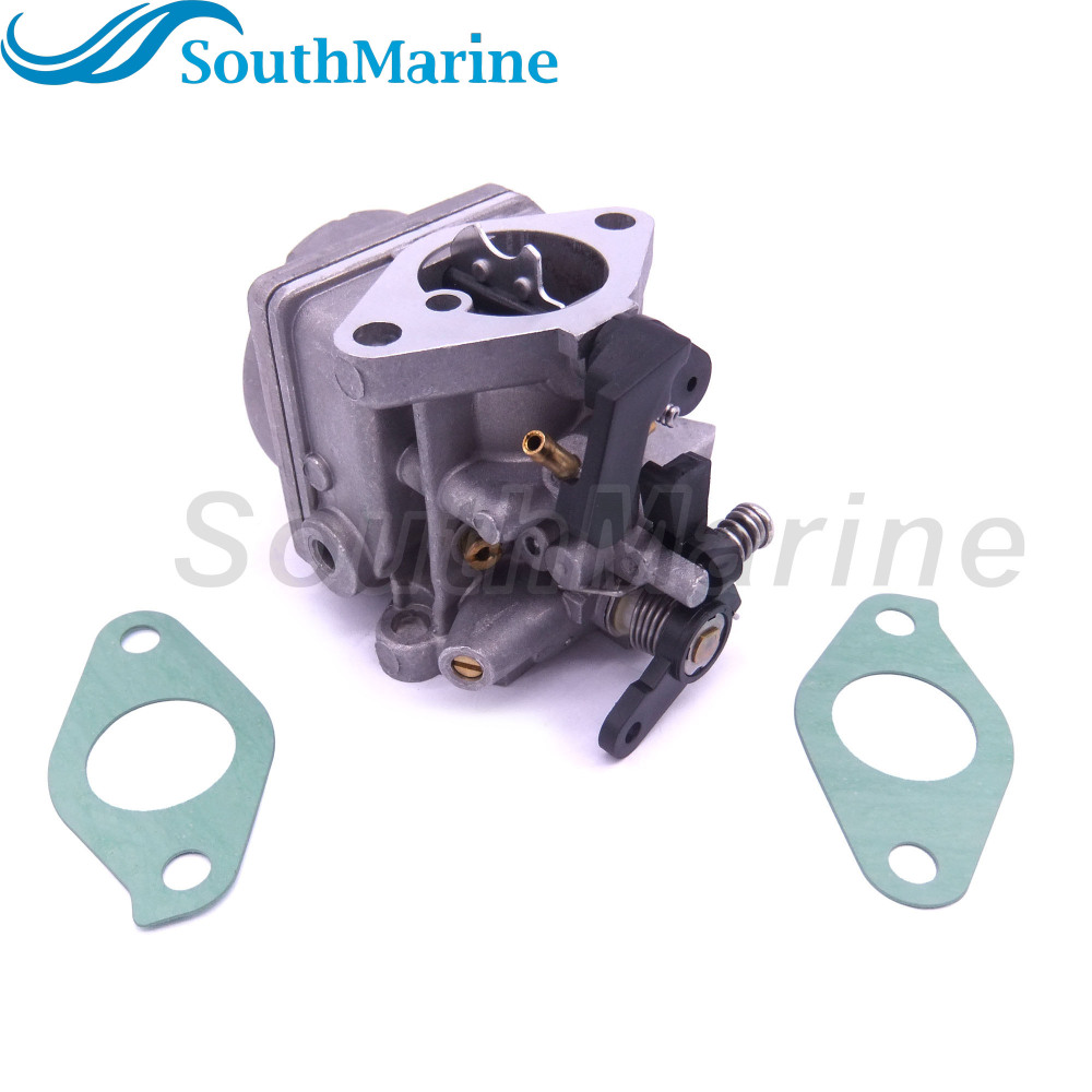 SouthMarine Boat Engine 5041107 Carburetor Assy and 5040959 Carburetor Gasket for Evinrude Johnson OMC 4-Stroke 6HP Outboard Motor