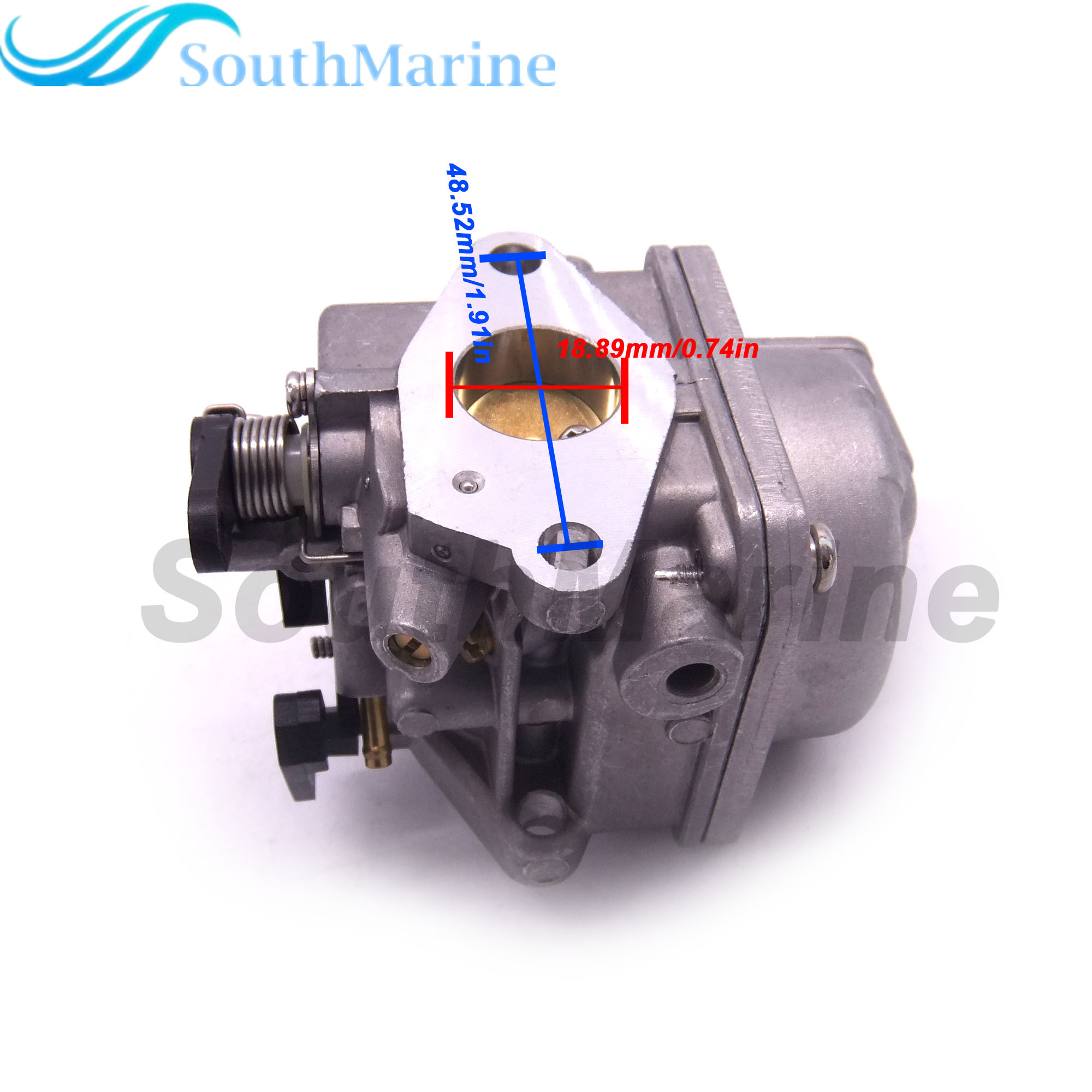 Boat Engine 3303-8M0053668 8M0053669 804766T03/A04/A05 803522T1/T2 Carburetor Carbs Assy for Mercury Mercruiser Quicksilver 4-Stroke 6HP Outboard