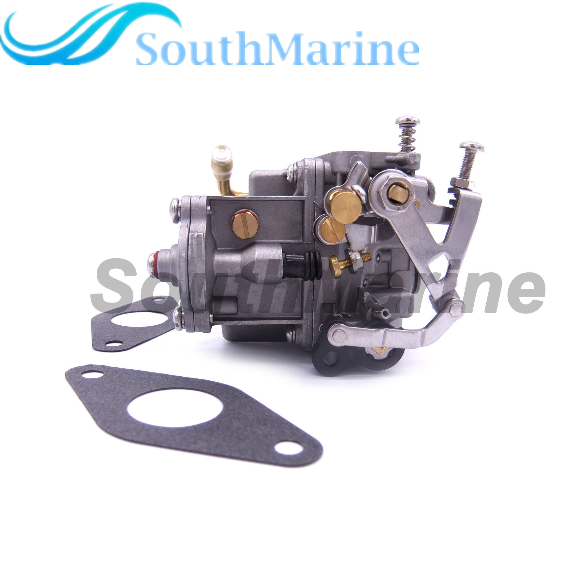 Boat Engine 3303-895110T01/T11 3303-8M0104462 1300-8M0167272 Carburetor Assy and 27-835383001 Gaskets for Mercury Mariner 8HP 9.9HP 4-Stroke Outboard