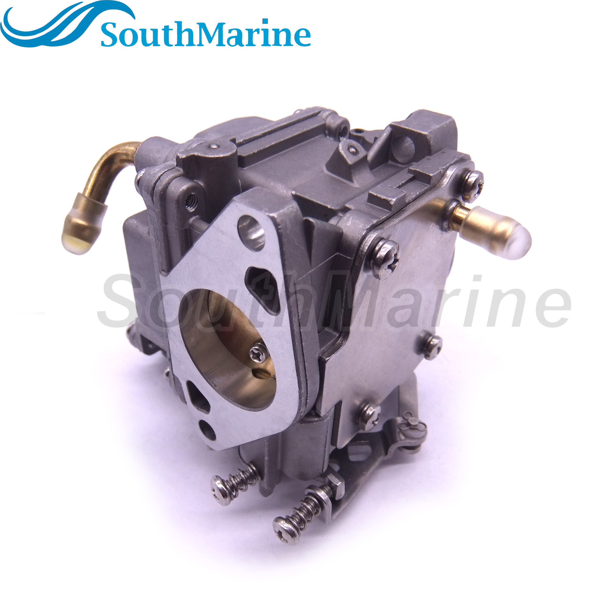 Boat Motor 853720T15 853720T21 8M0109535 Carburetor Assembly for Mercury Mariner Outboard Engine 15HP 4-Stroke, Remote Model