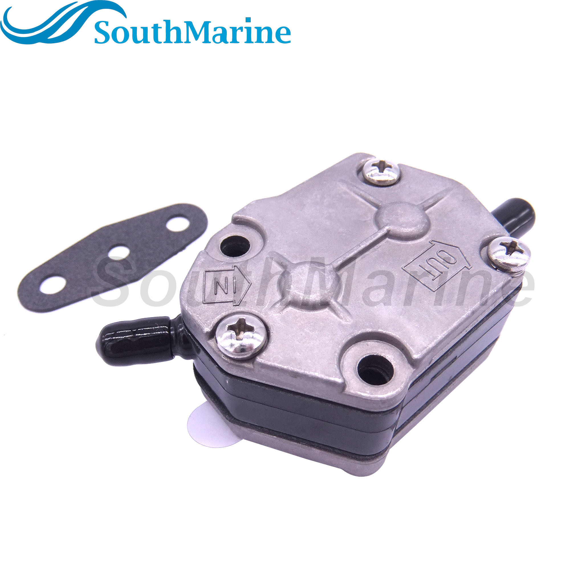 SouthMarine Boat Engine 43113M 43113T 812328M Fuel Pump Assy with Gasket for Mercury Outboard 2-Stroke 15HP-55HP Outboard Motor