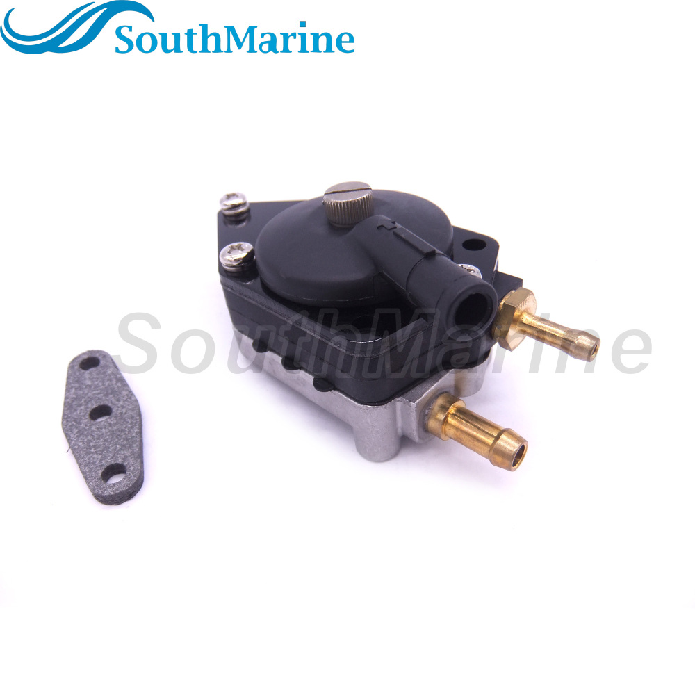 Outboard Engine 0438555 438555 0433386 433386 Fuel Pump for Johnson Evinrude OMC BRP 20HP-30HP Boat Motor Small Nipple,fit 18-7353 9-35353