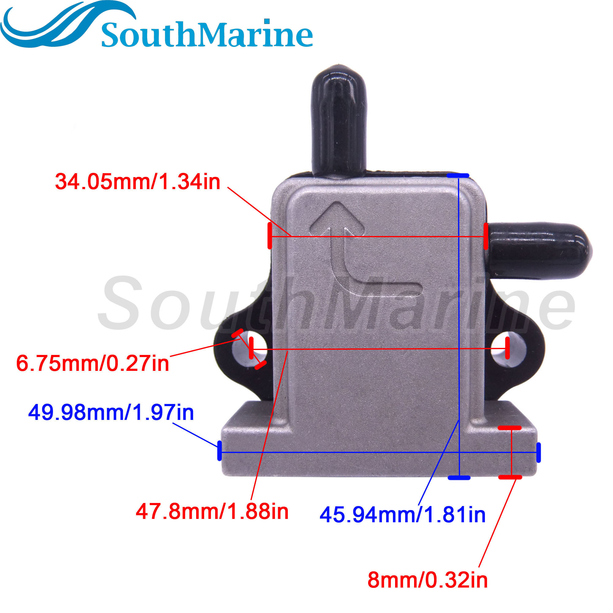 5040977 Fuel Pump for Johnson Evinrude 4hp 6hp 9.9 Hp 4-Stroke Outboard Engine