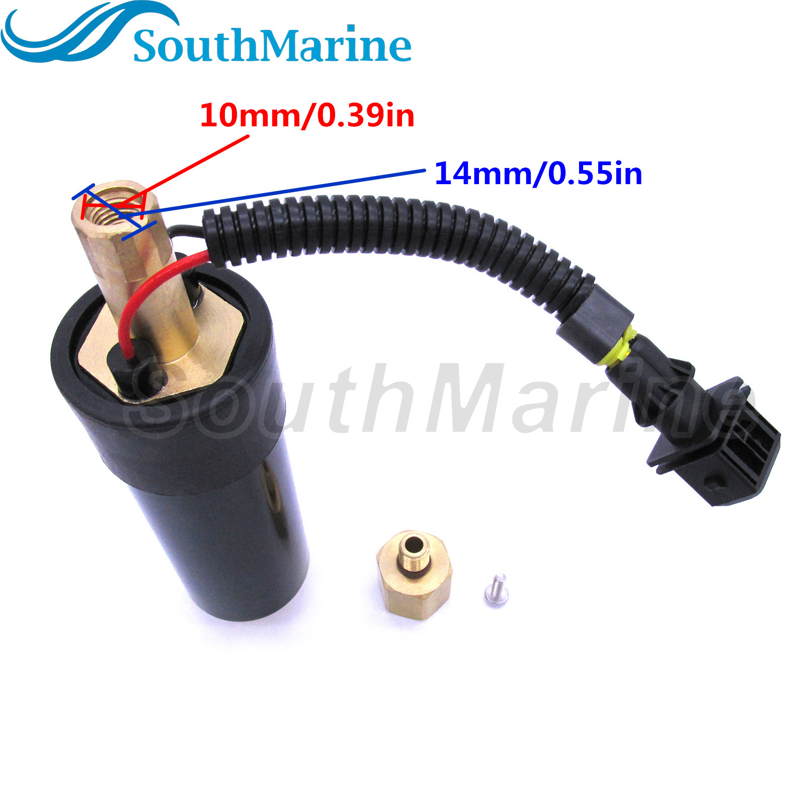 SouthMarine Boat Engine 3588865 High Pressure Electric Fuel Pump for Volvo Penta 4.3L, 5.0L, 5.7L, 7.4L, 8.1L Gi  for Evinrude Johnson OMC BRP