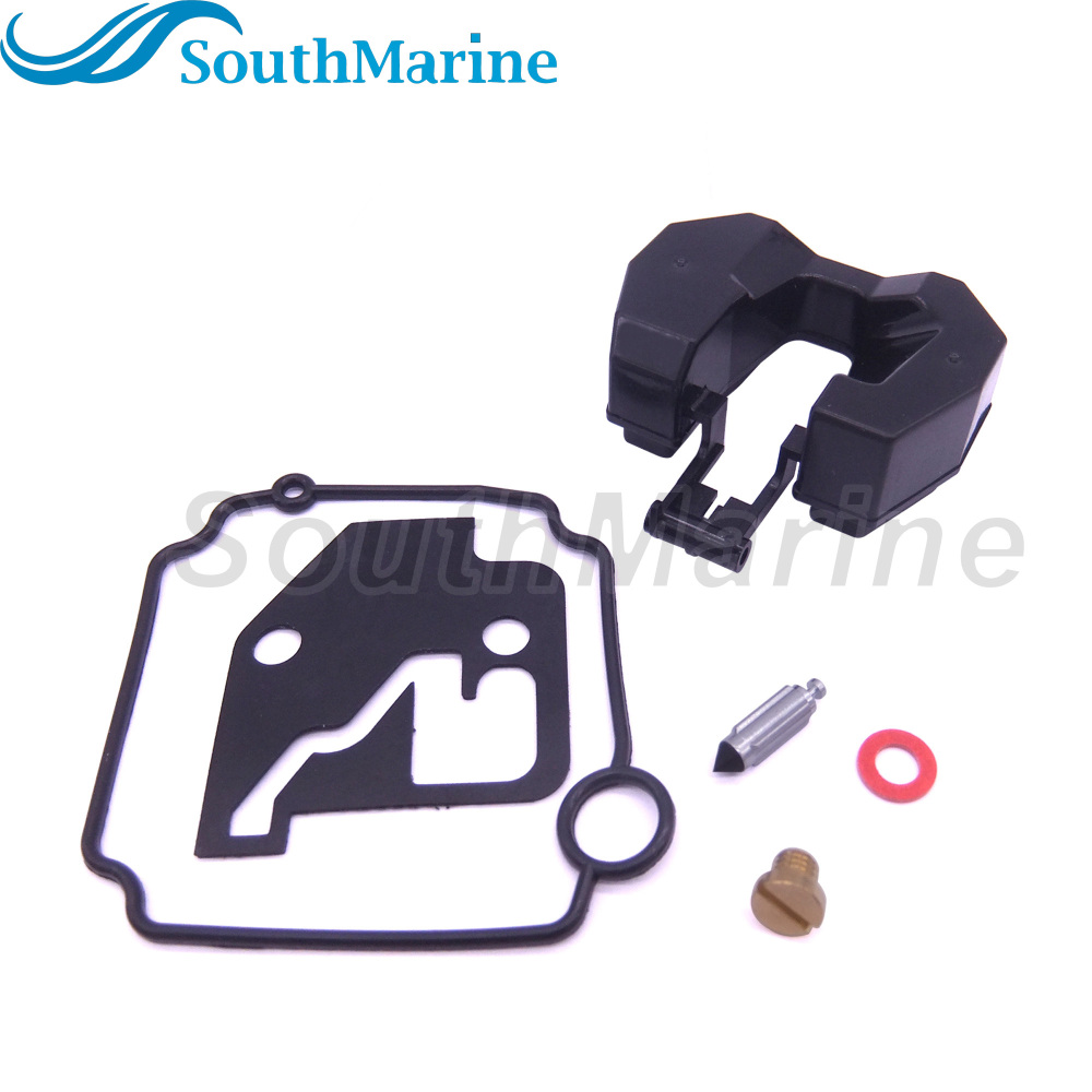 Boat Motor 66M-W0093-00-00 66M-W0093-01-00 Carbs Carburetor Repair Kit for Yamaha 4-Stroke 15hp F15 Outboard Engine, fit 18-7738 9-37510