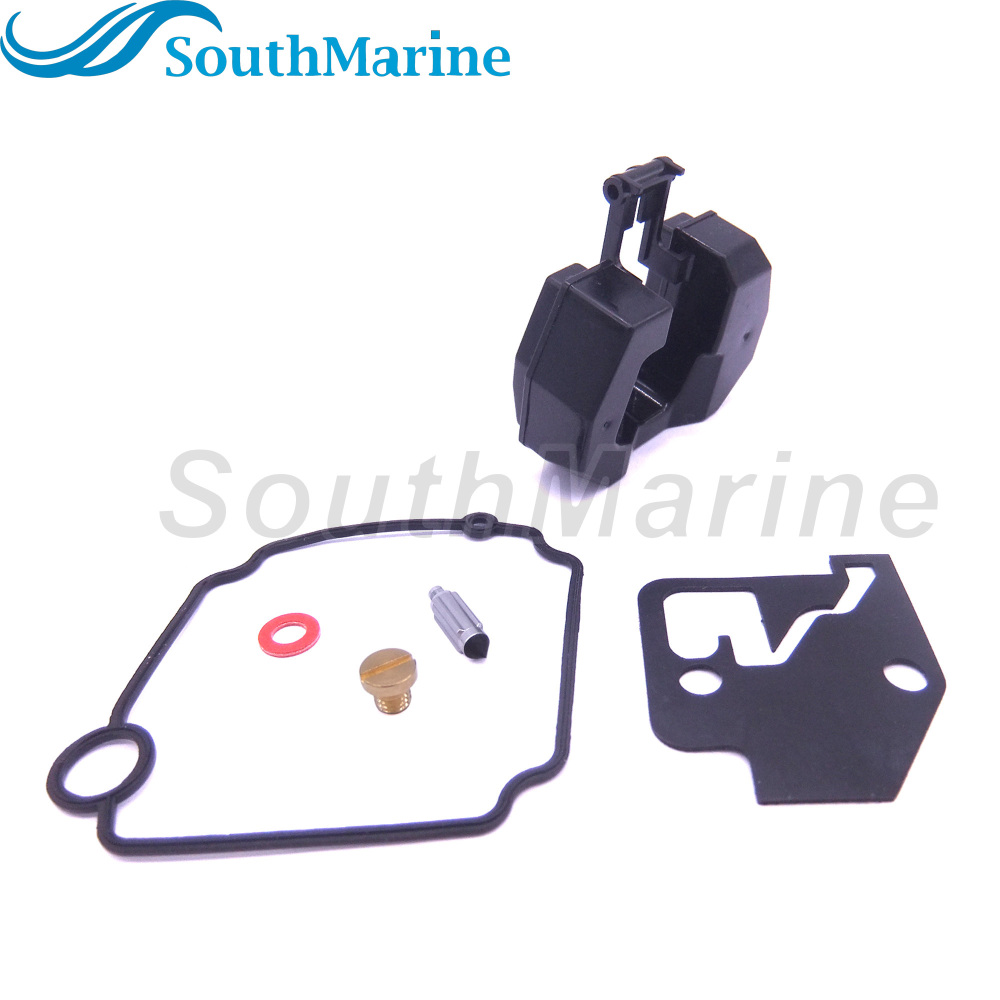 Boat Motor 66M-W0093-00-00 66M-W0093-01-00 Carbs Carburetor Repair Kit for Yamaha 4-Stroke 15hp F15 Outboard Engine, fit 18-7738 9-37510