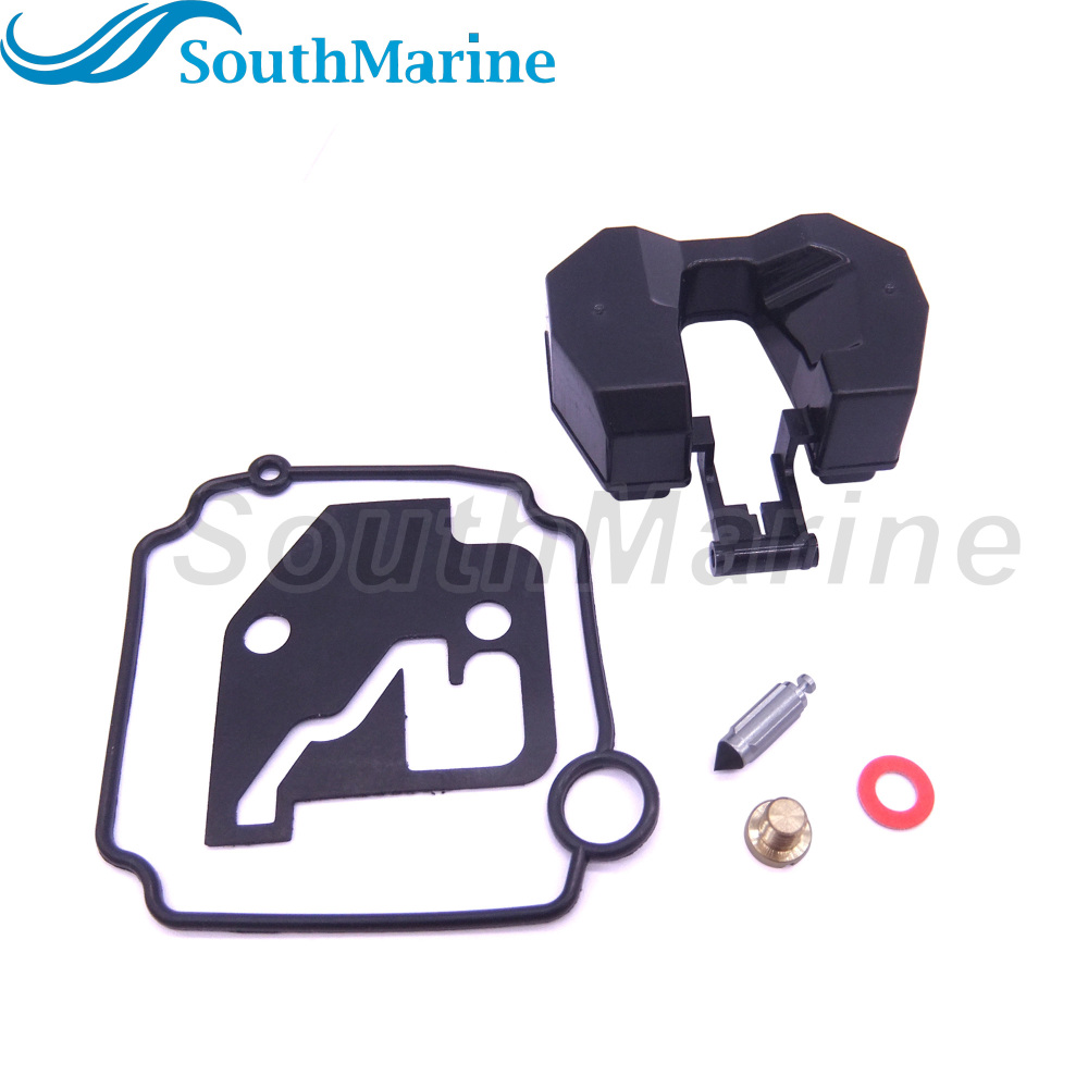 Boat Motor 66M-W0093-00-00 66M-W0093-01-00 Carbs Carburetor Repair Kit for Yamaha 4-Stroke 15hp F15 Outboard Engine, fit 18-7738 9-37510
