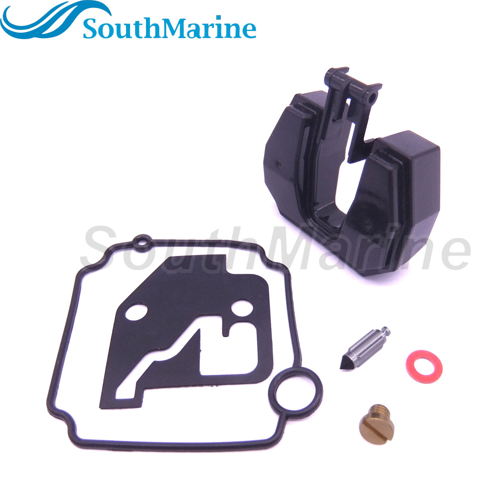 Boat Motor 66M-W0093-00-00 66M-W0093-01-00 Carbs Carburetor Repair Kit for Yamaha 4-Stroke 15hp F15 Outboard Engine, fit 18-7738 9-37510