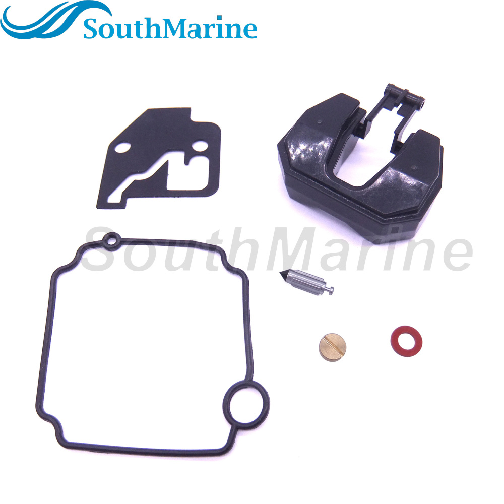 Boat Motor 66M-W0093-00-00 66M-W0093-01-00 Carbs Carburetor Repair Kit for Yamaha 4-Stroke 15hp F15 Outboard Engine, fit 18-7738 9-37510
