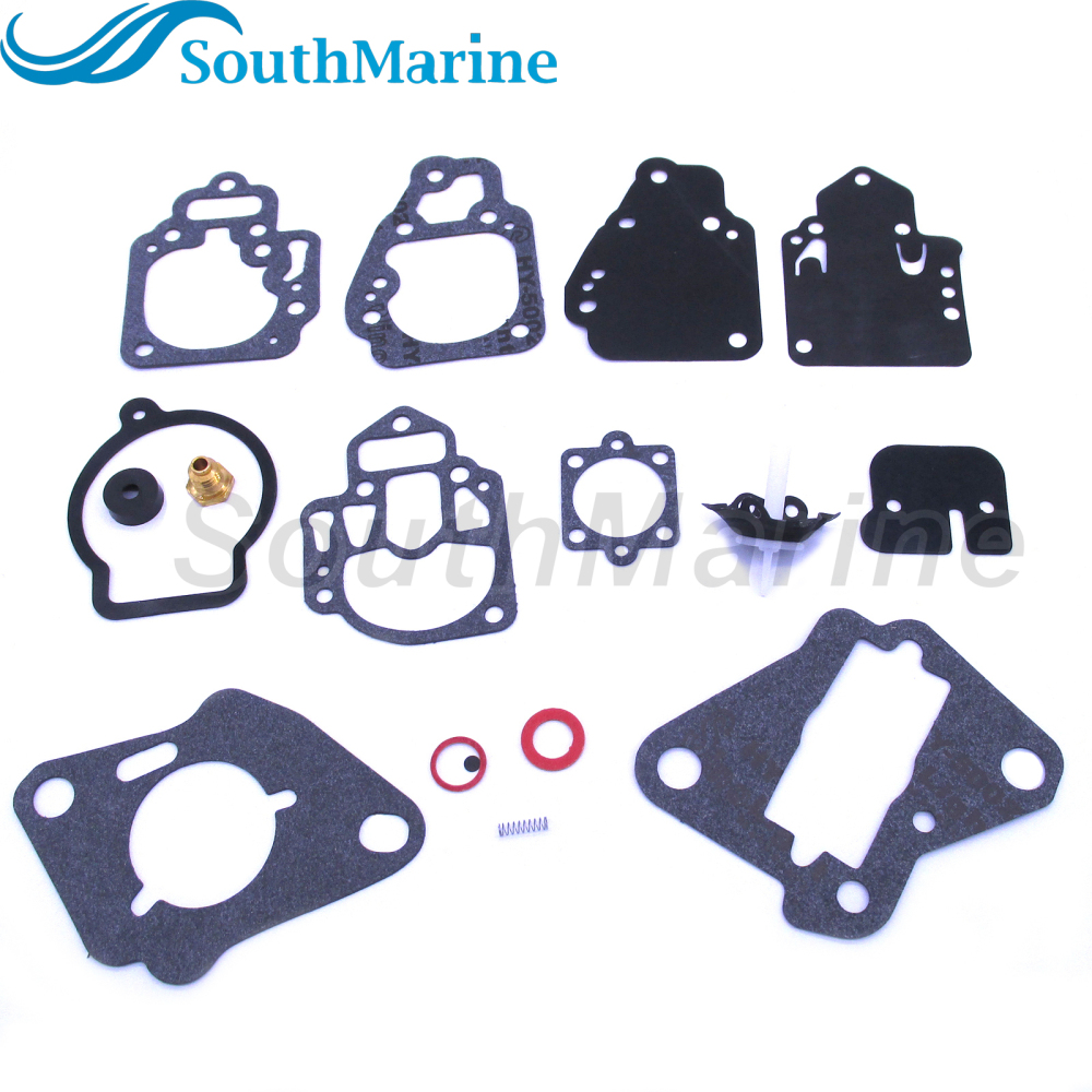 Boat Engine 1395-9761-1 1395-97611 9645 9761 9377 9179 9803 9725 811357 Carburetor Repair Kit for Mercury Mariner Outboard 6HP-25HP,for Sierra 18-7212