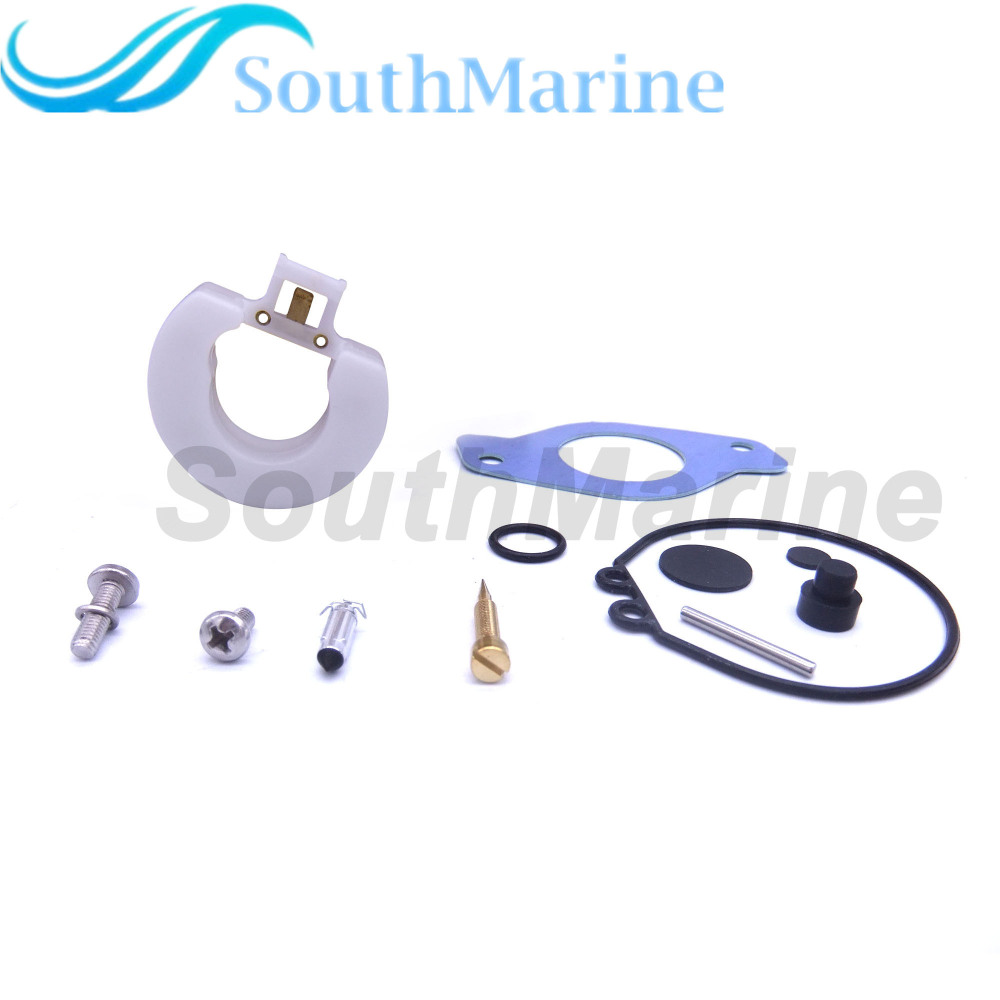 Boat Motor 6H3-W0093-00 6H3-W0093-01 6H3-W0093-02 Carburetor Repair Kit for Yamaha Outboard Engine 70HP, fits Sierra 18-7766