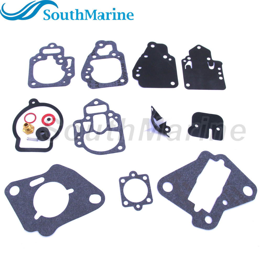 Boat Engine 1395-9761-1 1395-97611 9645 9761 9377 9179 9803 9725 811357 Carburetor Repair Kit for Mercury Mariner Outboard 6HP-25HP,for Sierra 18-7212