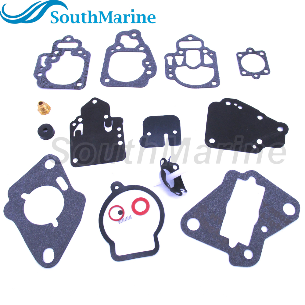 Boat Engine 1395-9761-1 1395-97611 9645 9761 9377 9179 9803 9725 811357 Carburetor Repair Kit for Mercury Mariner Outboard 6HP-25HP,for Sierra 18-7212